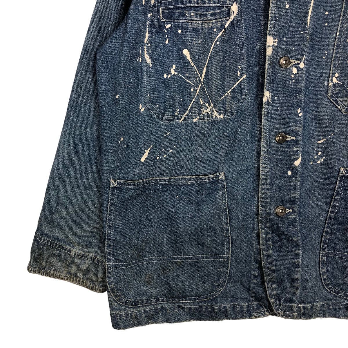 Hysteric Glamour Vintage Chore Jacket Painted Design Double Pocket Bsd ExcHG Size US M / EU 48-50 / 2 - 4 Thumbnail