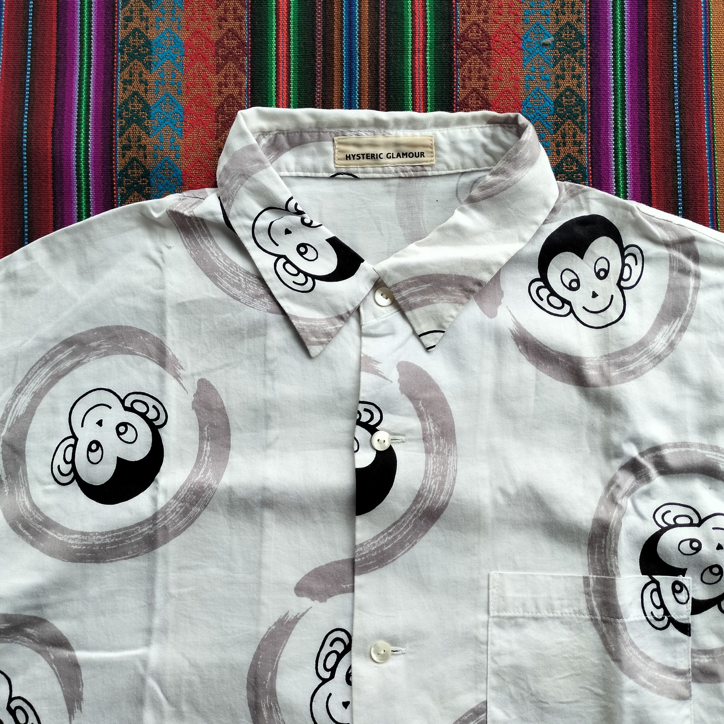 Hysteric Glamour Hysteric glamour baby face monkey ss shirt Size US M / EU 48-50 / 2 - 7 Thumbnail