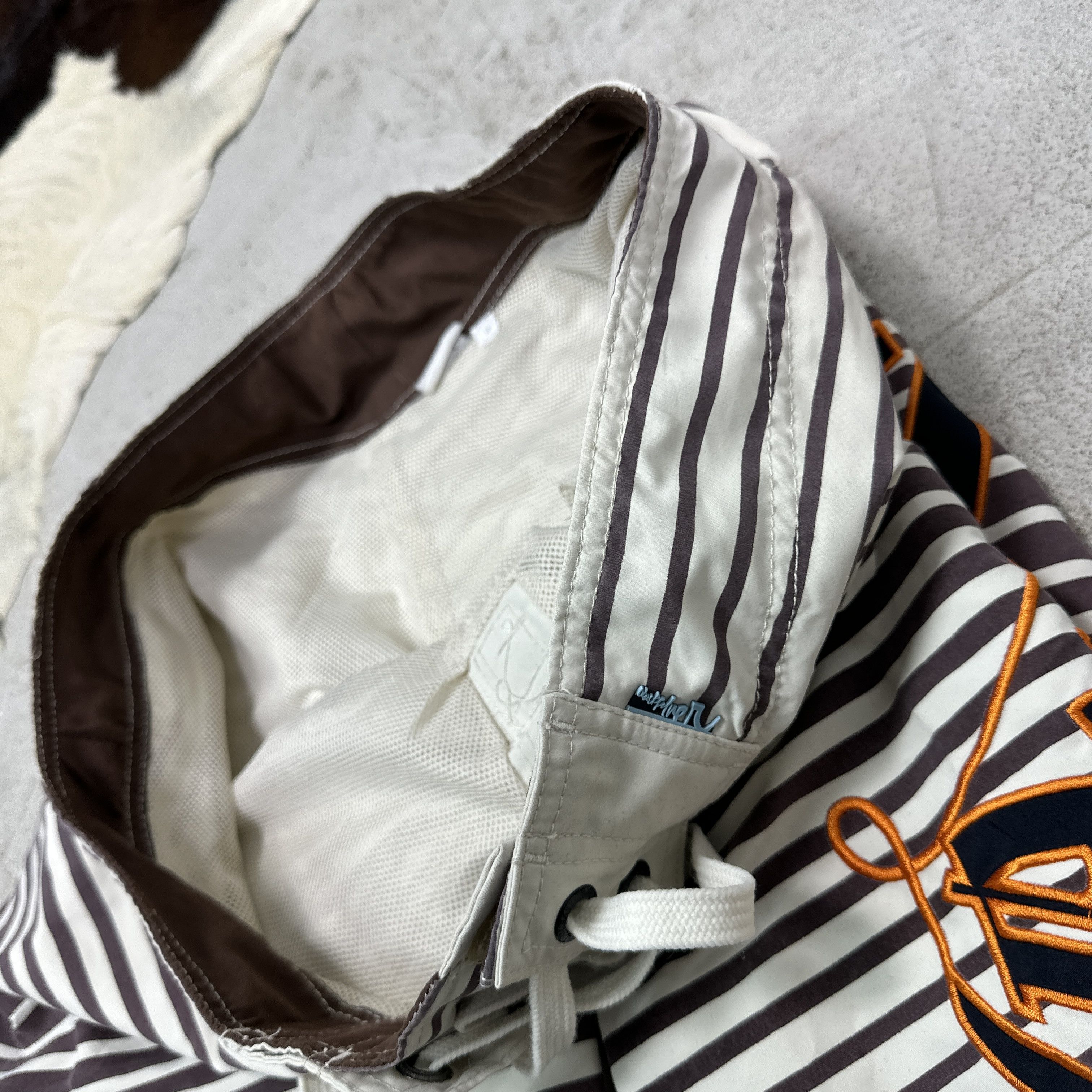 Quiksilver Vintage Striped Streetwear Sporty Quiksilver Shorts Y2K Size US 31 - 4 Thumbnail