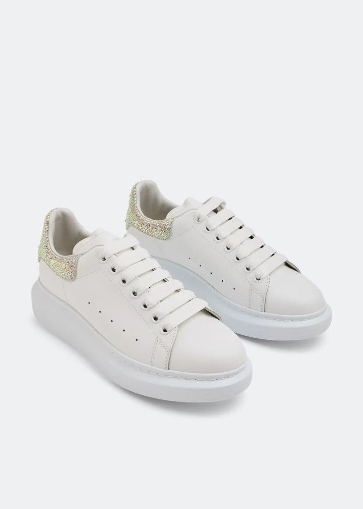 Alexander McQueen o1w1db10925 Oversized Sneaker in White Size US 9.5 / IT 39.5 - 4 Thumbnail