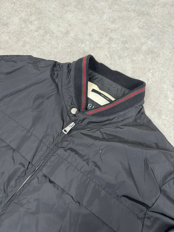 Gucci 2000s Gucci Black Minimalist Jacket Size US S / EU 44-46 / 1 - 5 Thumbnail