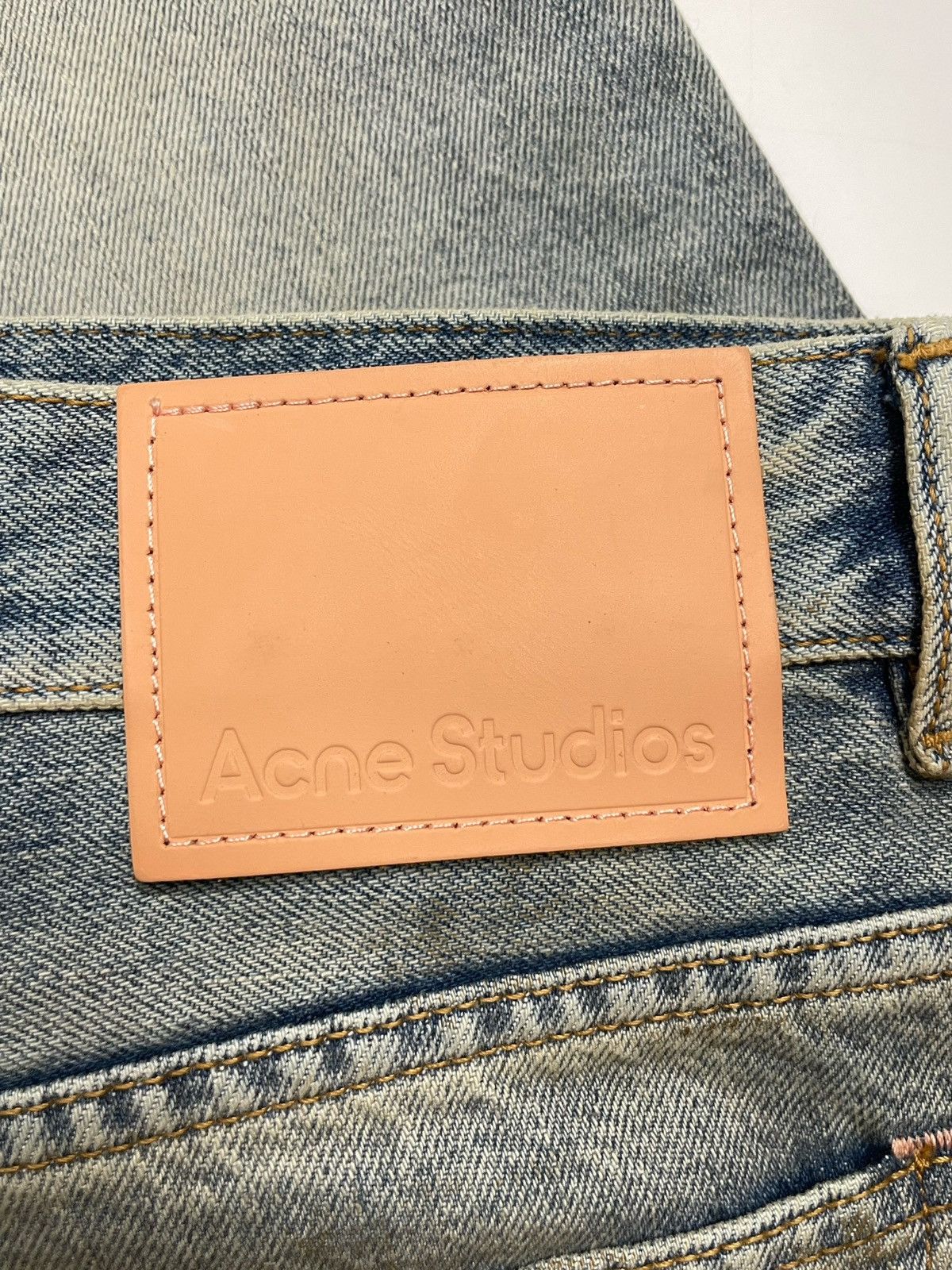 Acne Studios Acne Studios 2021M Penicillin Distressed Denim Jeans Size US 33 - 5 Thumbnail