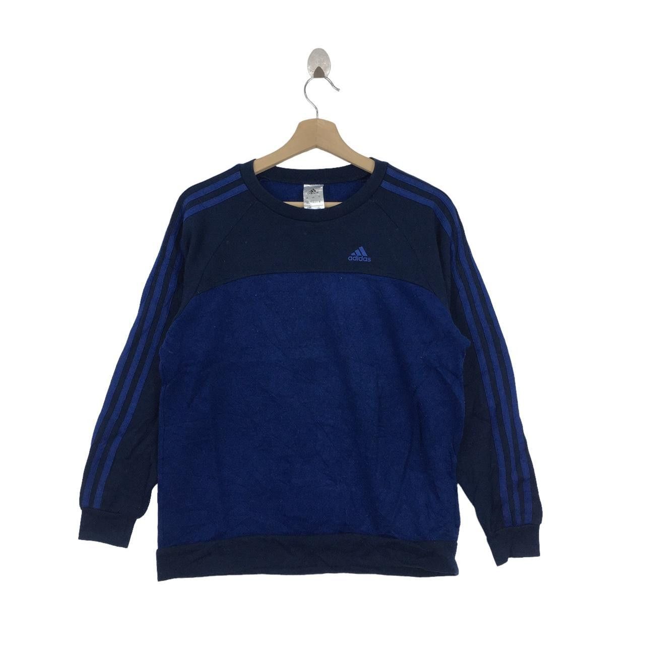 Adidas Vtg ADIDAS ORIGINALS EQUIPMENT 3 Stripes Sweater Tennis Size M / US 6-8 / IT 42-44 - 1 Thumbnail