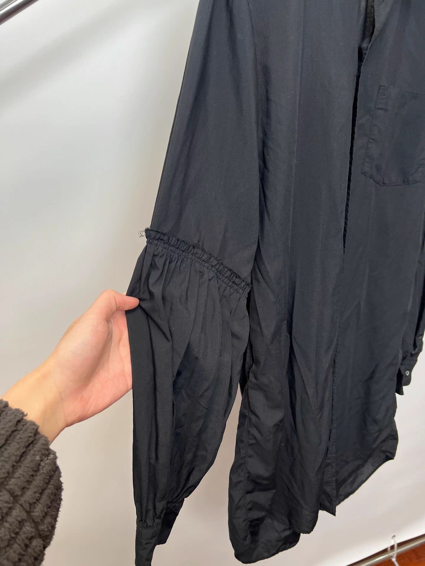 Comme des Garcons Comme des Garçons Black Lantern Sleeve Shirt Size US L / EU 52-54 / 3 - 4 Thumbnail