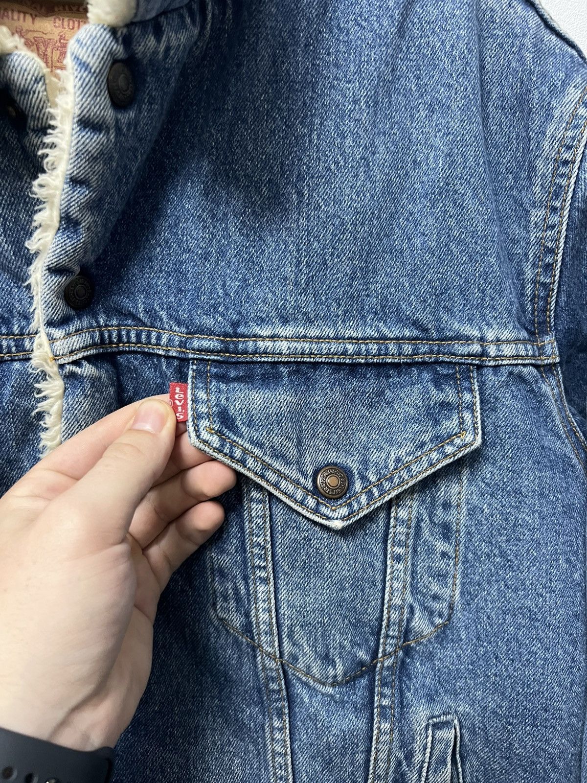 Levi's Vintage Corduroy Levis Jeans Jacket Size US XL / EU 56 / 4 - 2 Thumbnail
