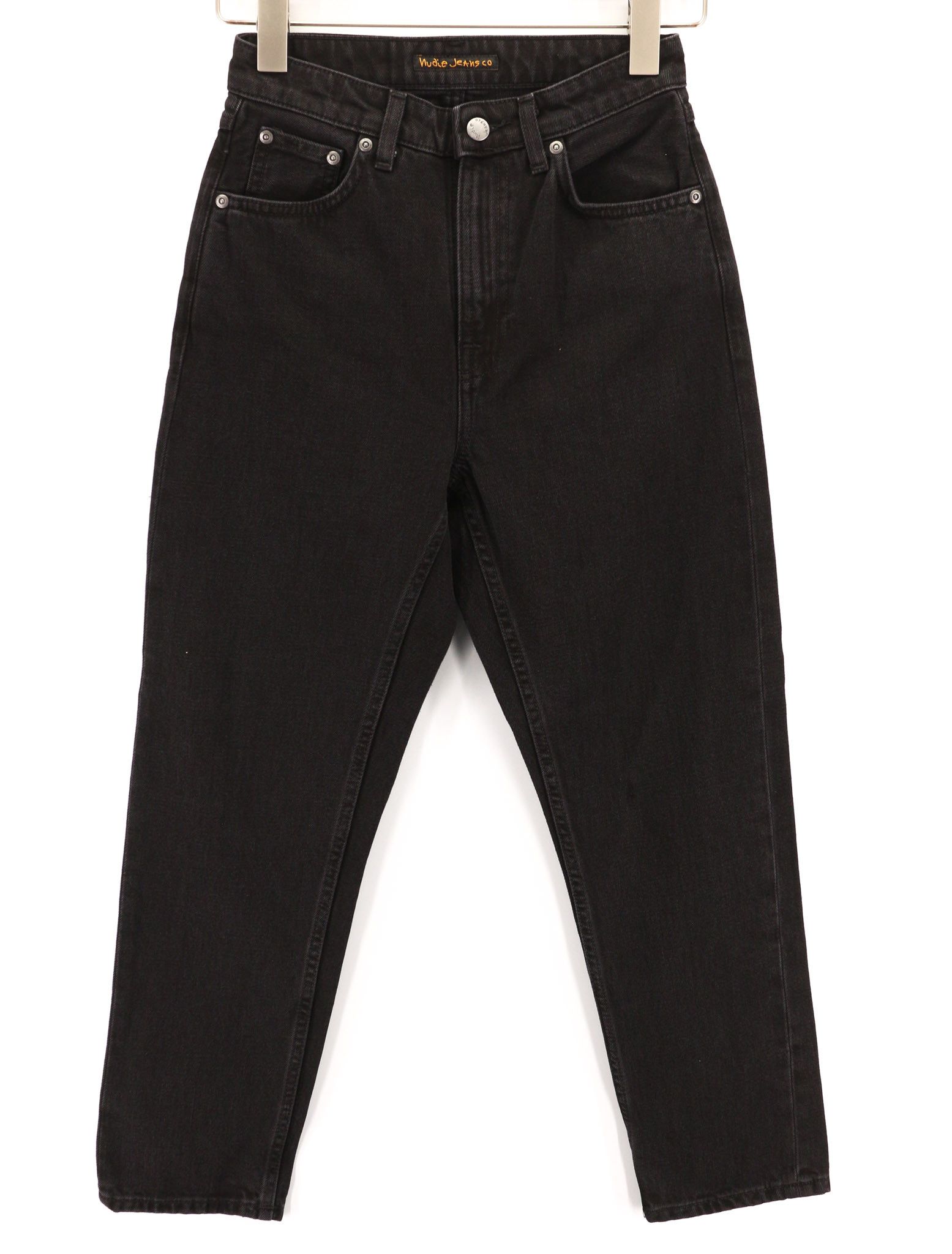 Nudie Jeans BREEZY BRITT W25/L26 Black Cotton Jeans 80688 Size 25" / US 0 / IT 36 - 1 Thumbnail