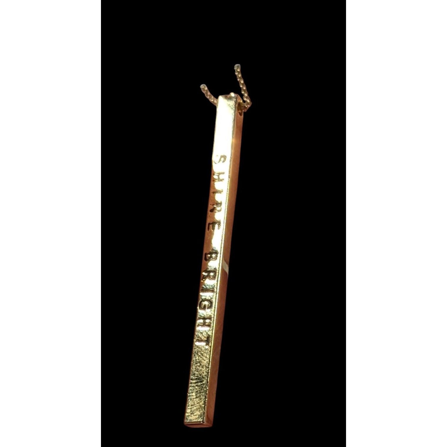 Other Charming Charlie Minimalist Shine Bright Pillar Necklace Size ONE SIZE - 10 Thumbnail