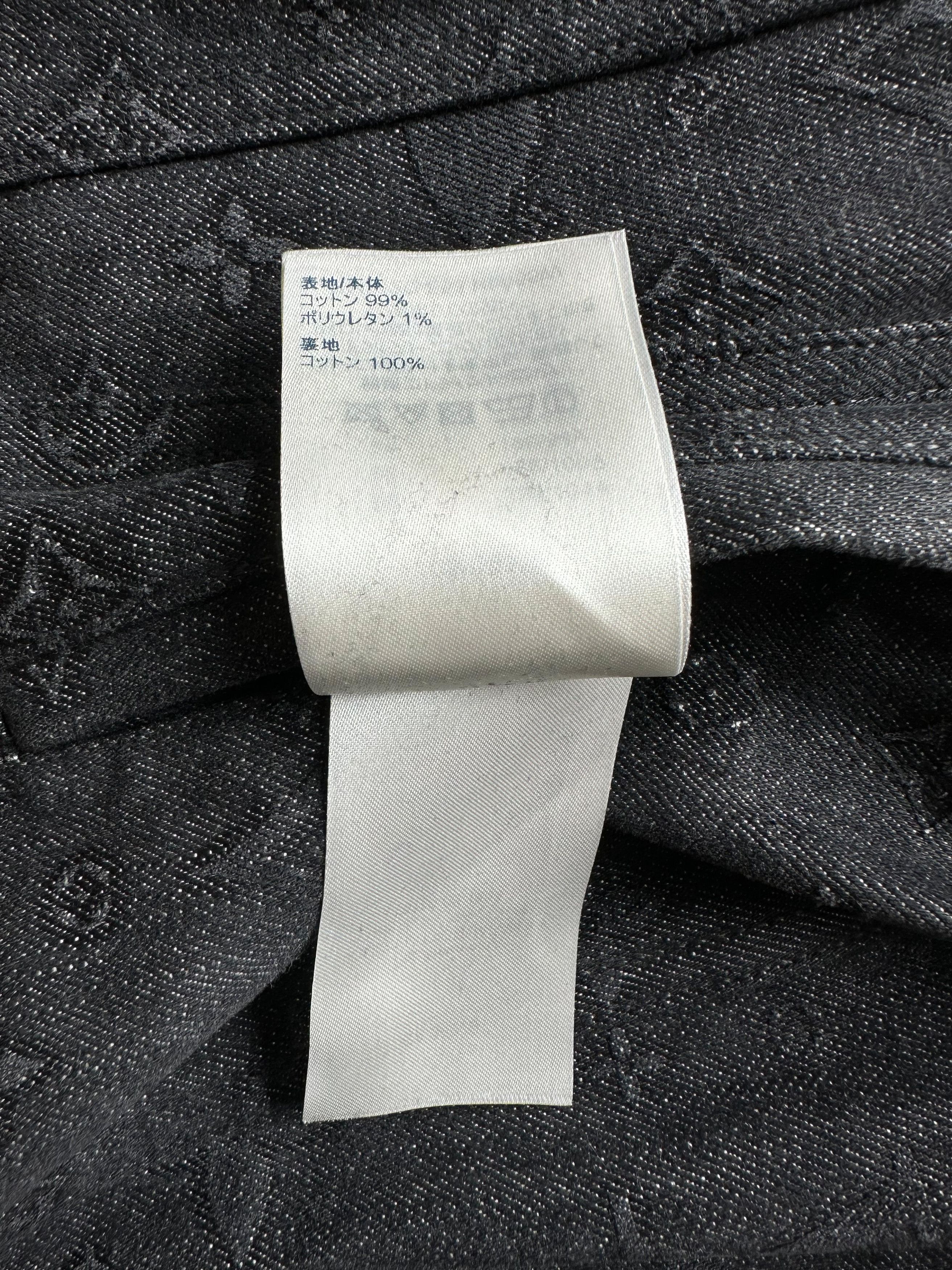 Louis Vuitton Louis Vuitton Black DNA Monogram Denim Jacket Size US M / EU 48-50 / 2 - 7 Thumbnail