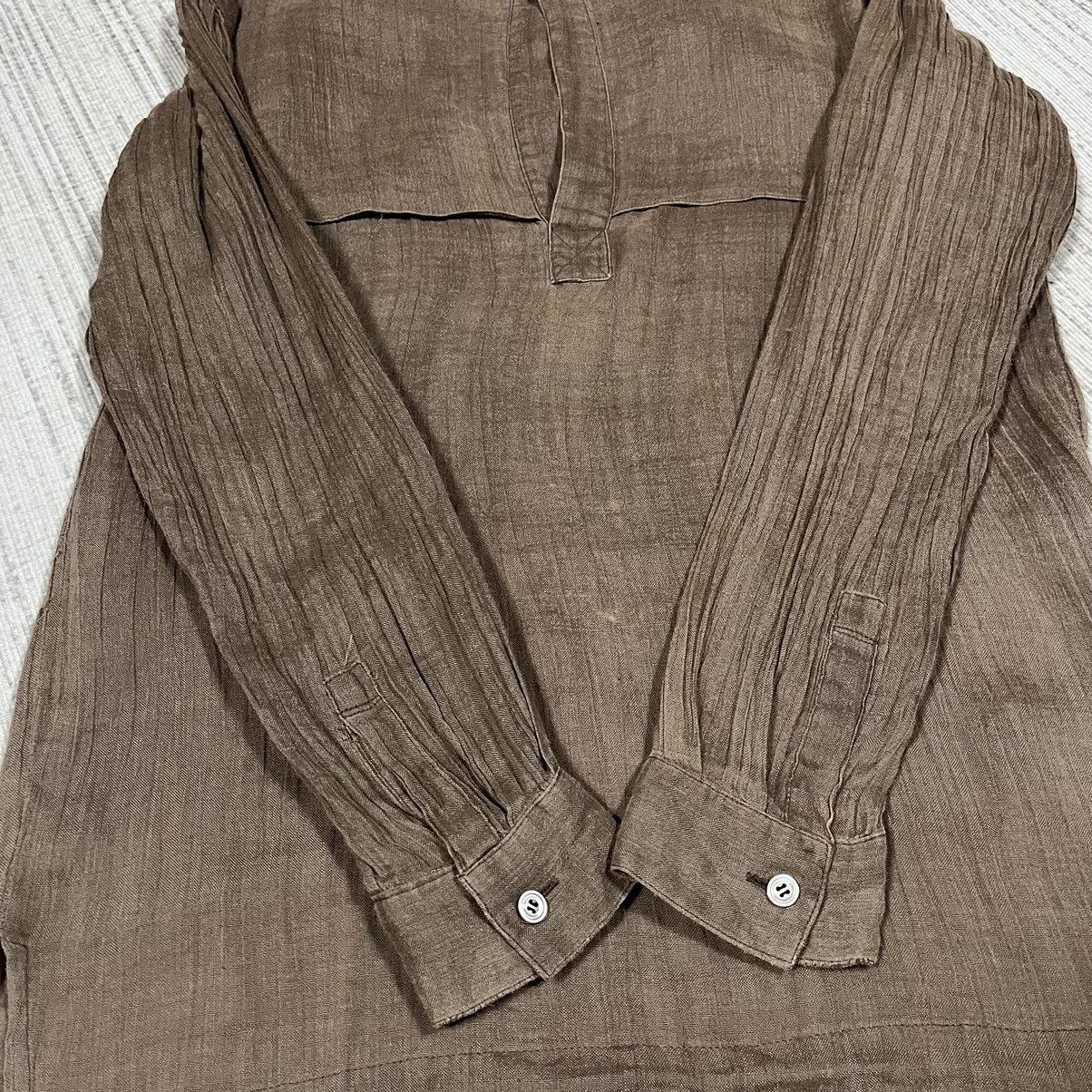 Issey Miyake Vintage 70s ISSEY MIYAKE PLEATS Shirt button Size US S / EU 44-46 / 1 - 8 Thumbnail
