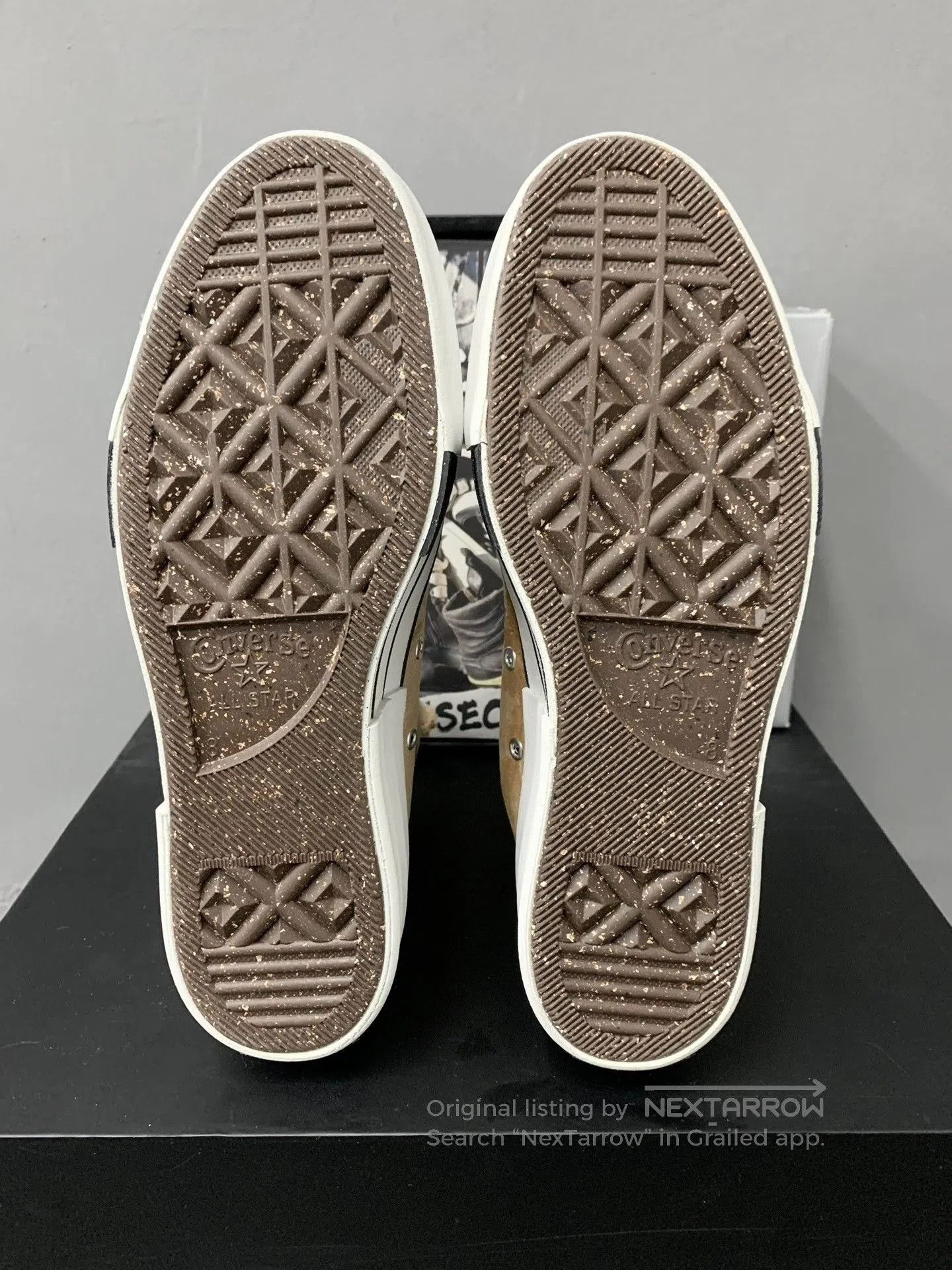 Rick Owens Drkshdw Rick Owens Converse High-Top Platform Sneakers. Size US 7 / EU 40 - 8 Thumbnail