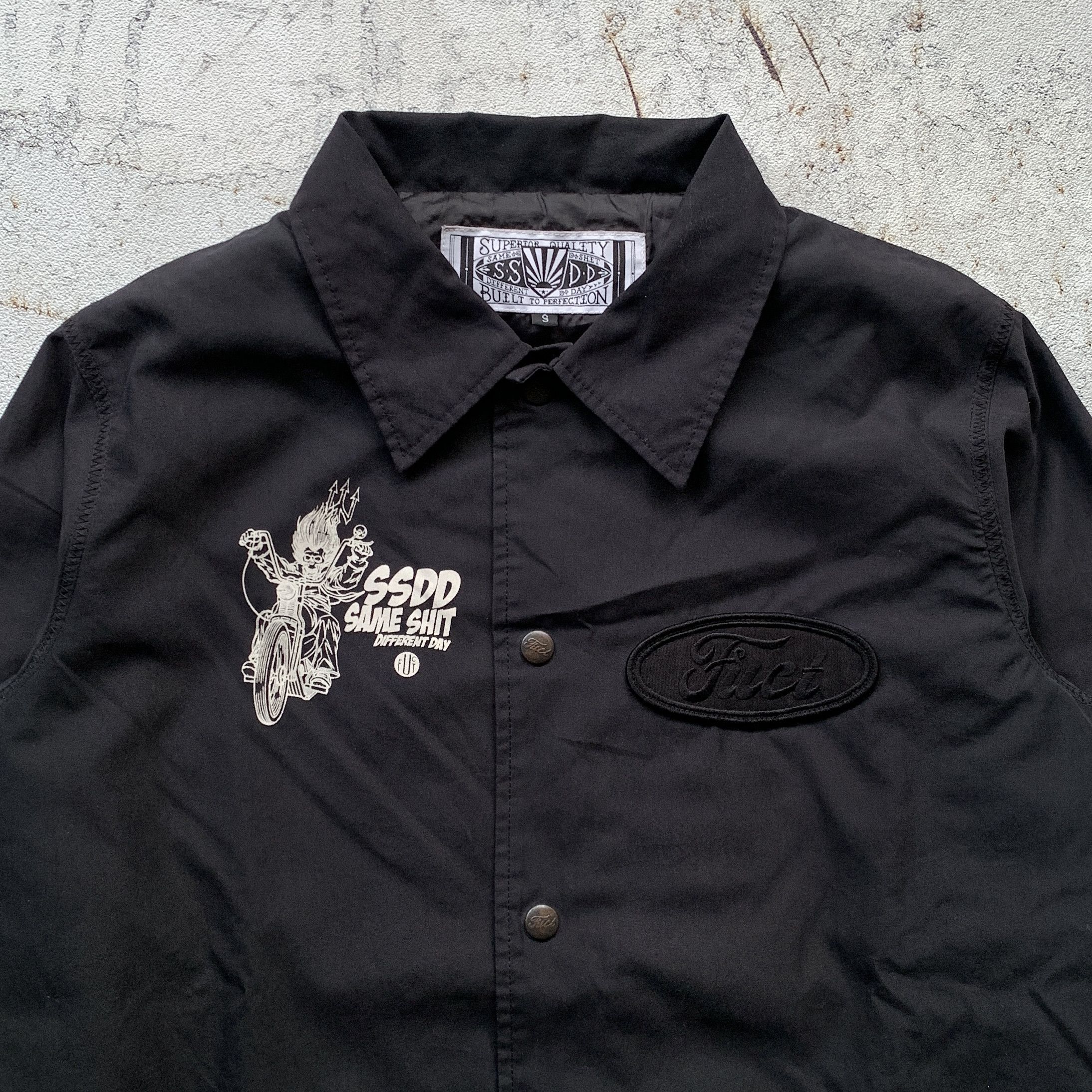 FUCT FUCT SSDD Ghost Riders Coach Jacket Size US S / EU 44-46 / 1 - 3 Thumbnail