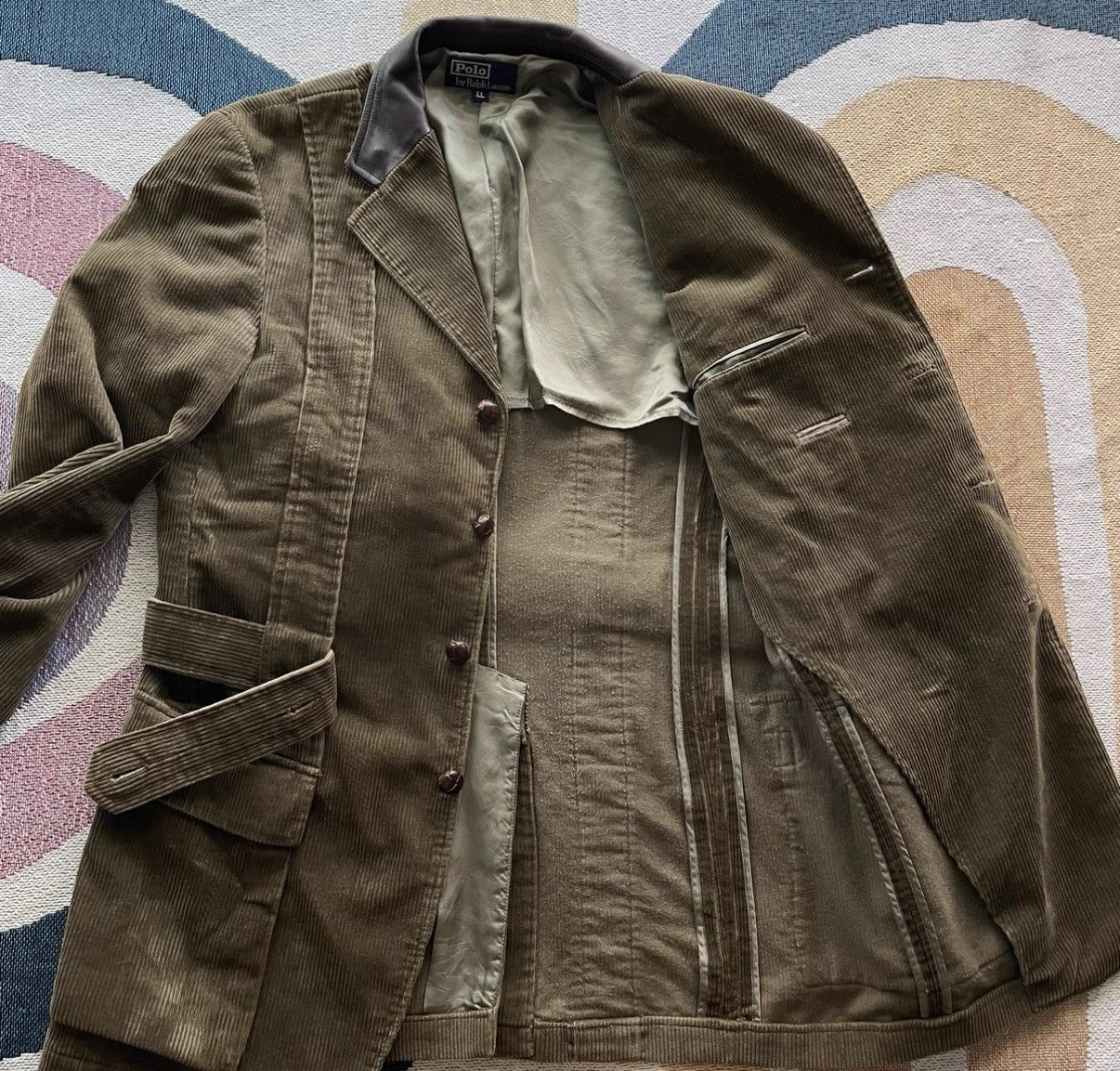 Polo Ralph Lauren Ralph Lauren Corduroy Safari Jacket K22 Size US S / EU 44-46 / 1 - 3 Thumbnail