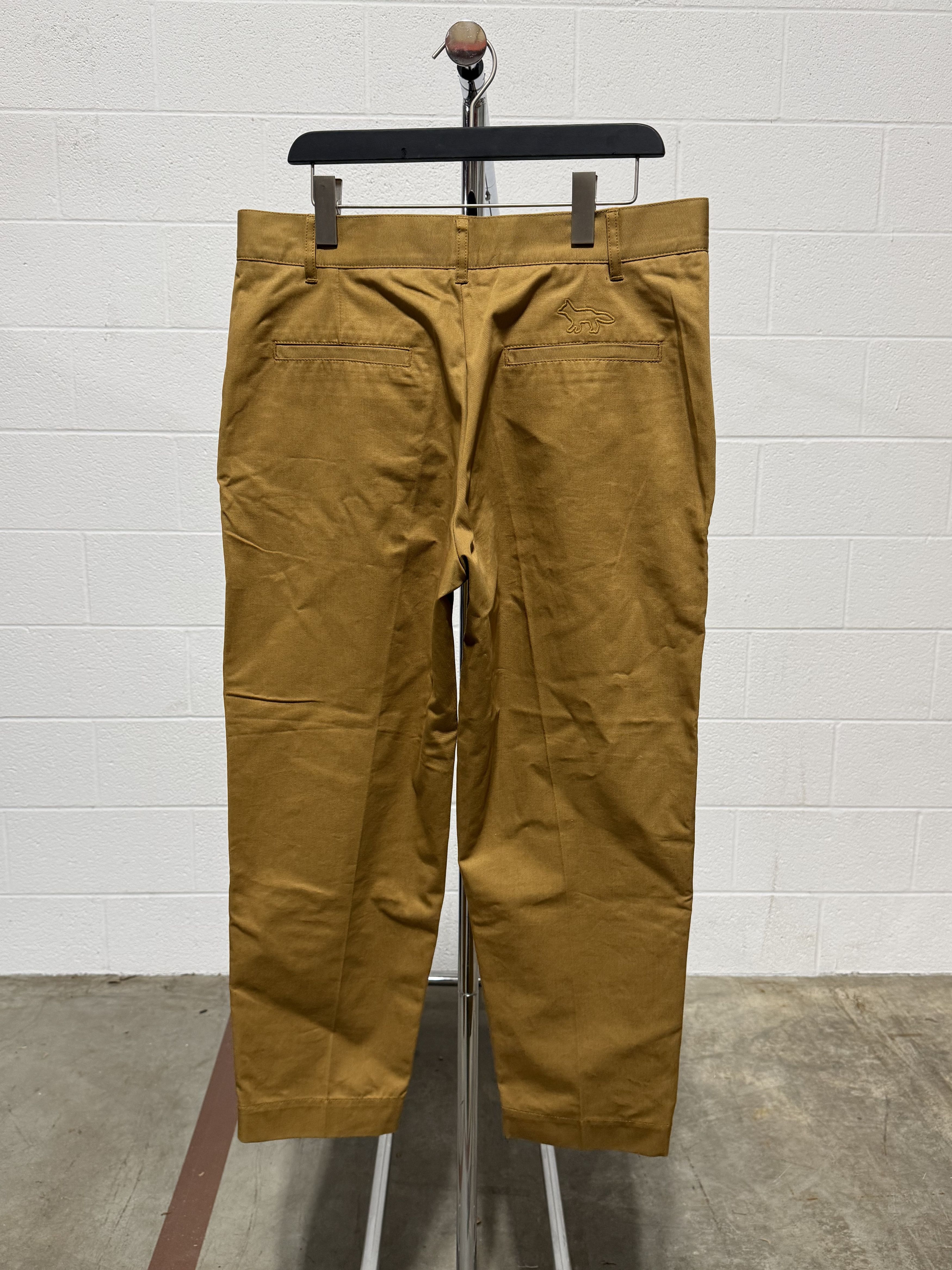 Maison Kitsune Maison Kitsune Pants 'Camel' Size US 36 / EU 52 - 3 Thumbnail