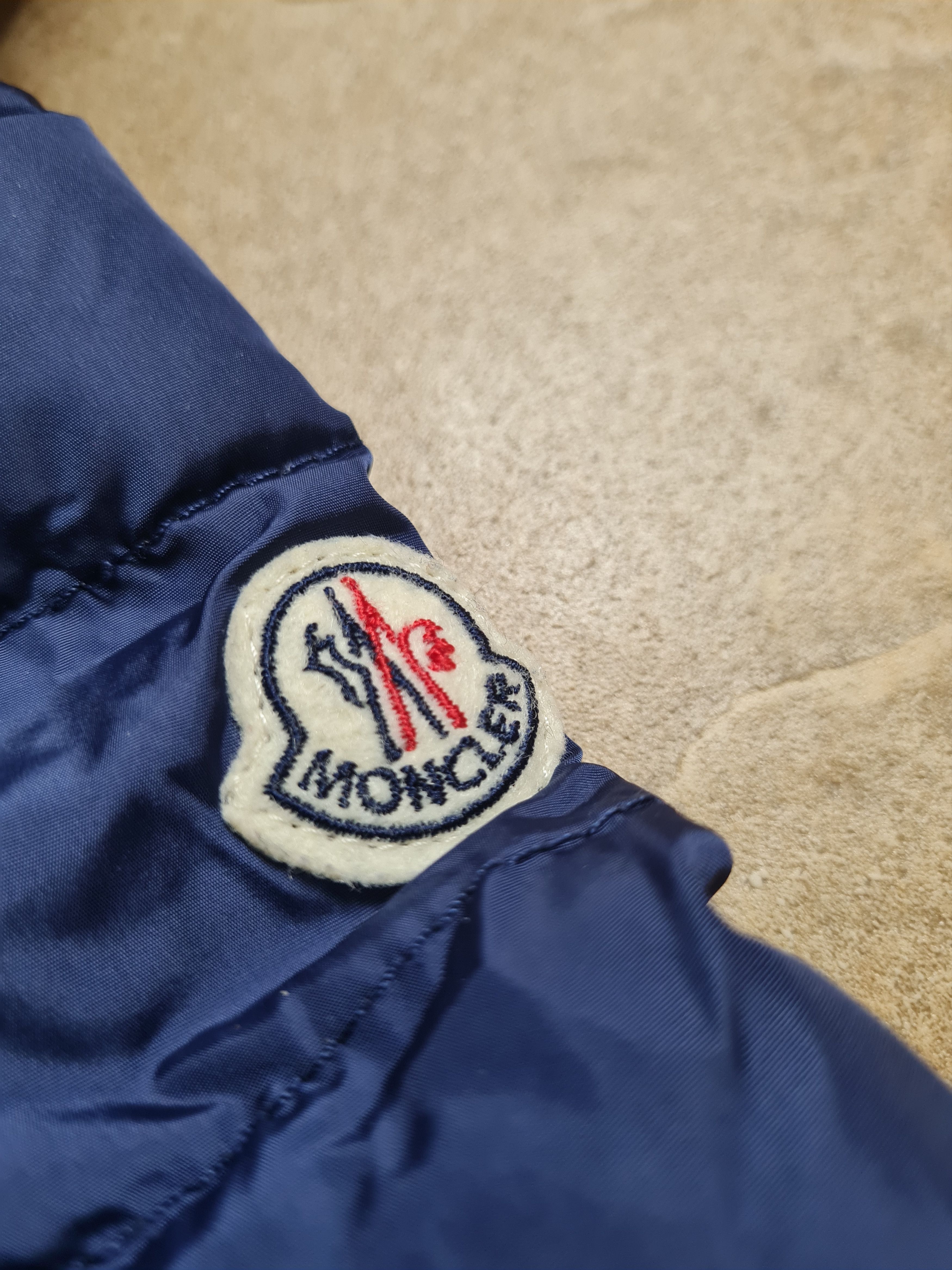 Moncler Down Jacket Moncler Parka Blue12 mois - sz 74cm Size XXS / US 00 / IT 34 - 23 Thumbnail