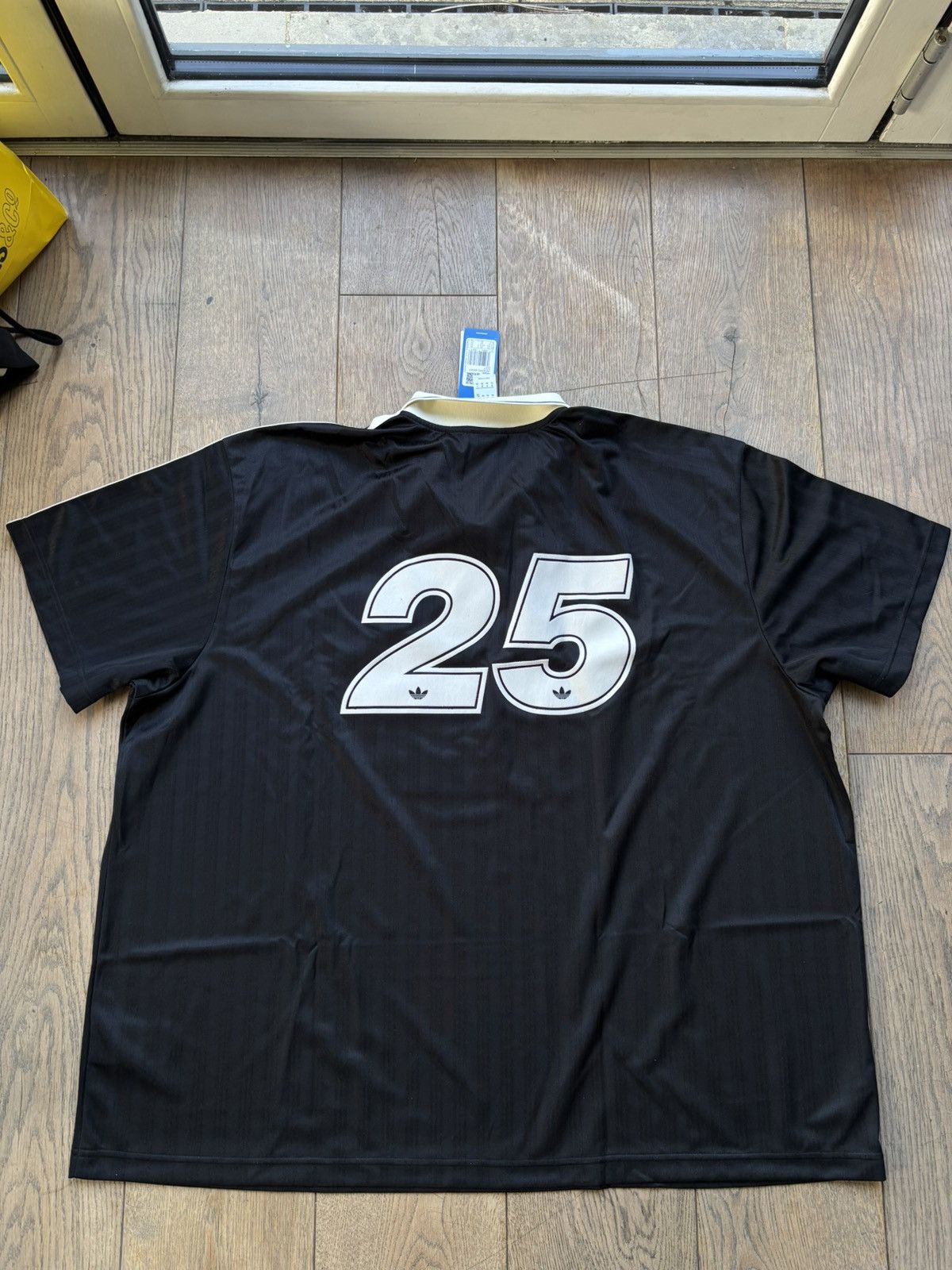 Adidas X Oasis Tour Jacquard Jersey Black XXL Brand new