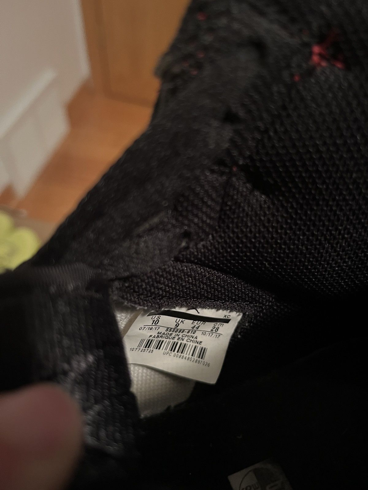 Jordan Brand Jordan 1 Retro High Bred Toe Size US 10 / EU 43 - 7 Thumbnail