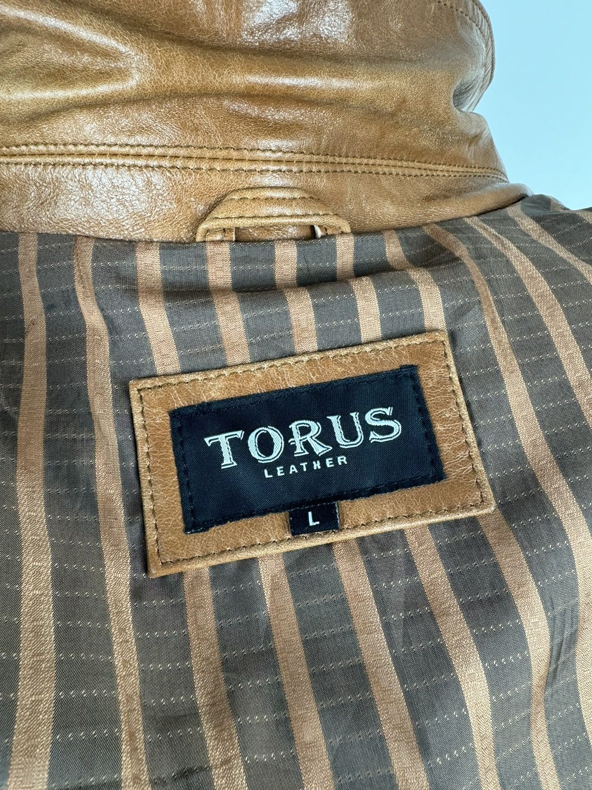 Other Men’s Vintage TORUS Leather Jacket size L Size US L / EU 52-54 / 3 - 7 Thumbnail