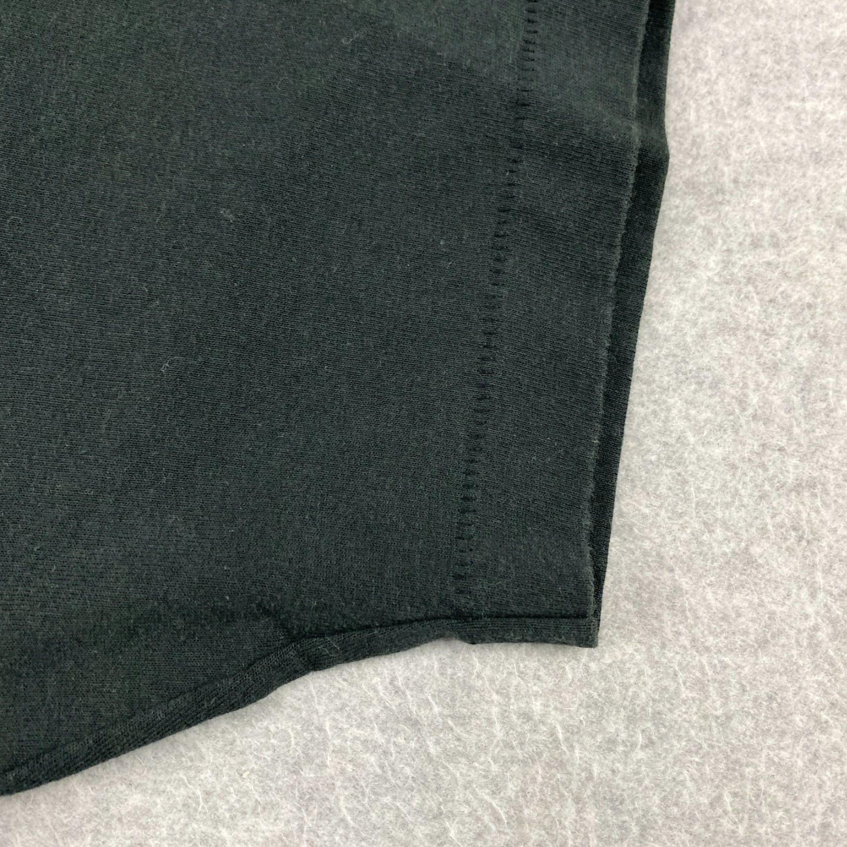 Fruit Of The Loom VTG Fruit of the Loom Single Stitch Shirt Mens XL Black Short Sleeve USA 1995 Size US XL / EU 56 / 4 - 4 Thumbnail