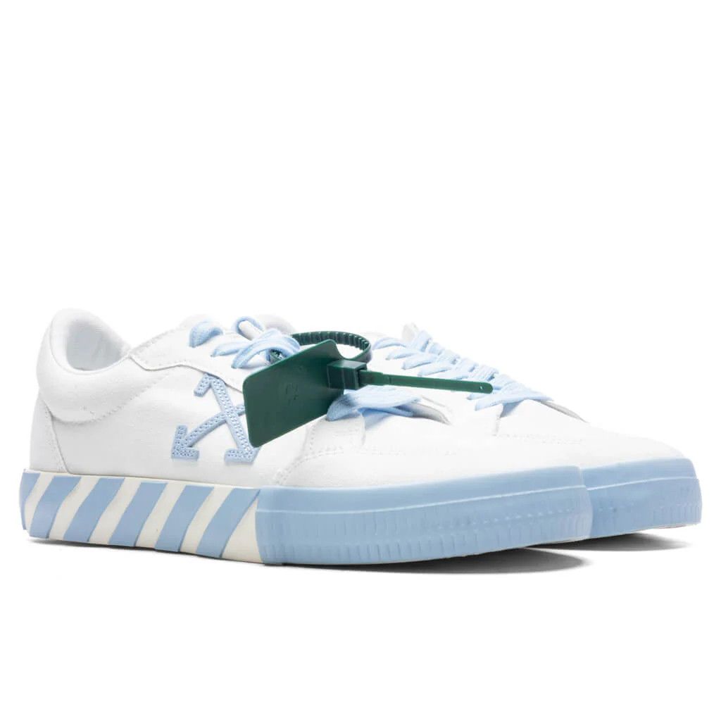 Off-White o1w1db10824 Low Vulcanized Canvas in White Size US 13 / EU 46 - 2 Thumbnail
