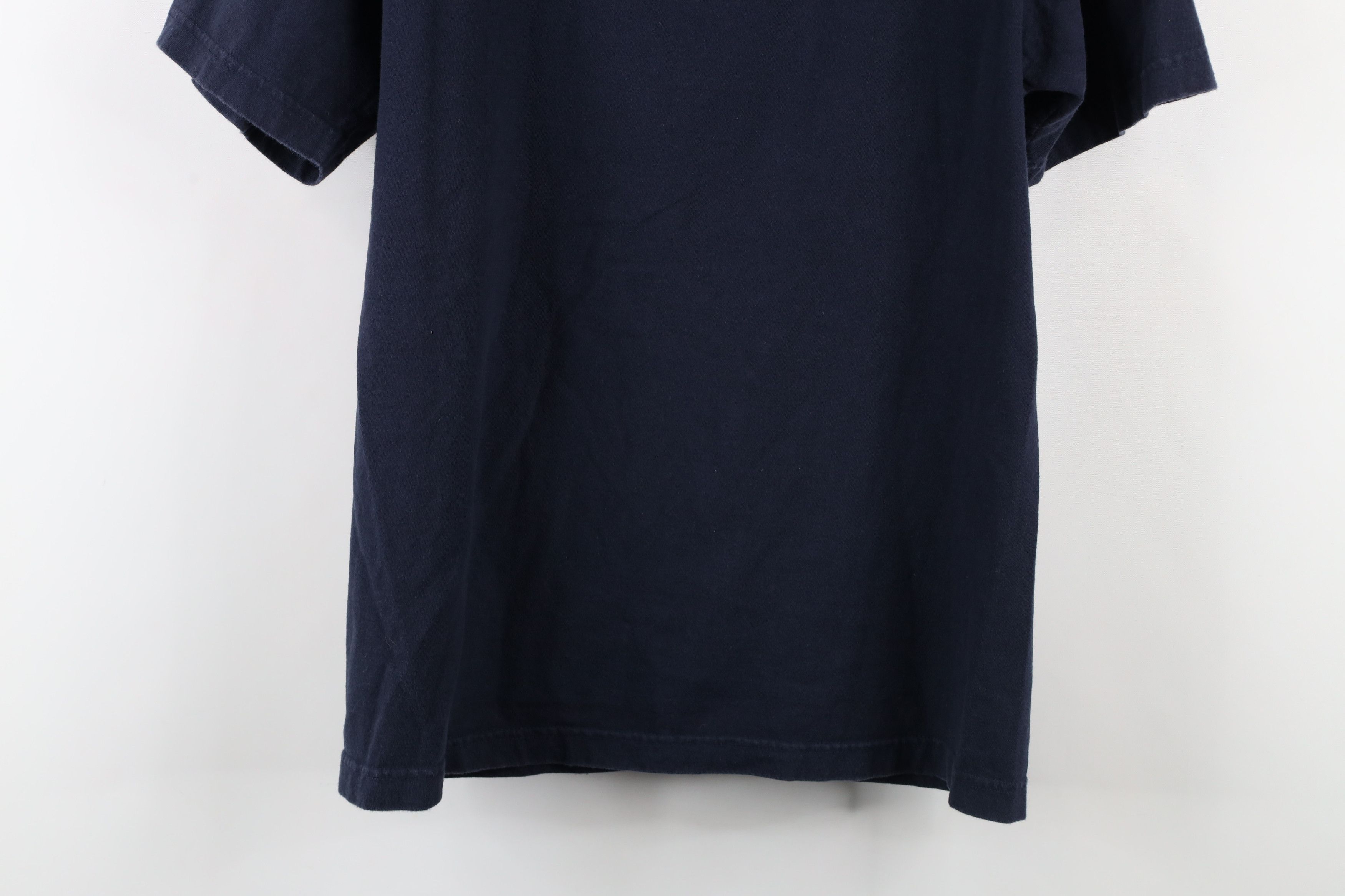 Levi's × Vintage Vintage Y2K 2003 Levis Spell Script T-Shirt Navy Blue Cotton Size US S / EU 44-46 / 1 - 10 Thumbnail