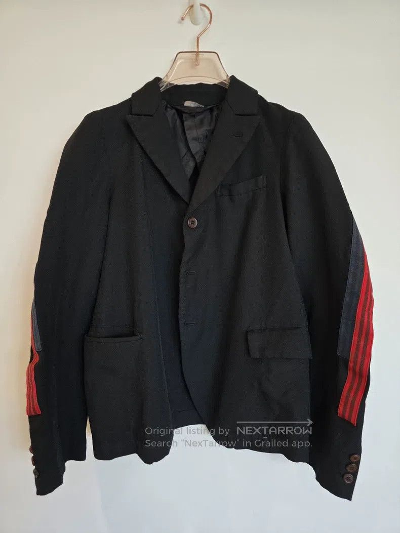 Comme des Garcons Comme des Garcons Red and black striped jacket Size XS / US 0-2 / IT 36-38 - 3 Thumbnail