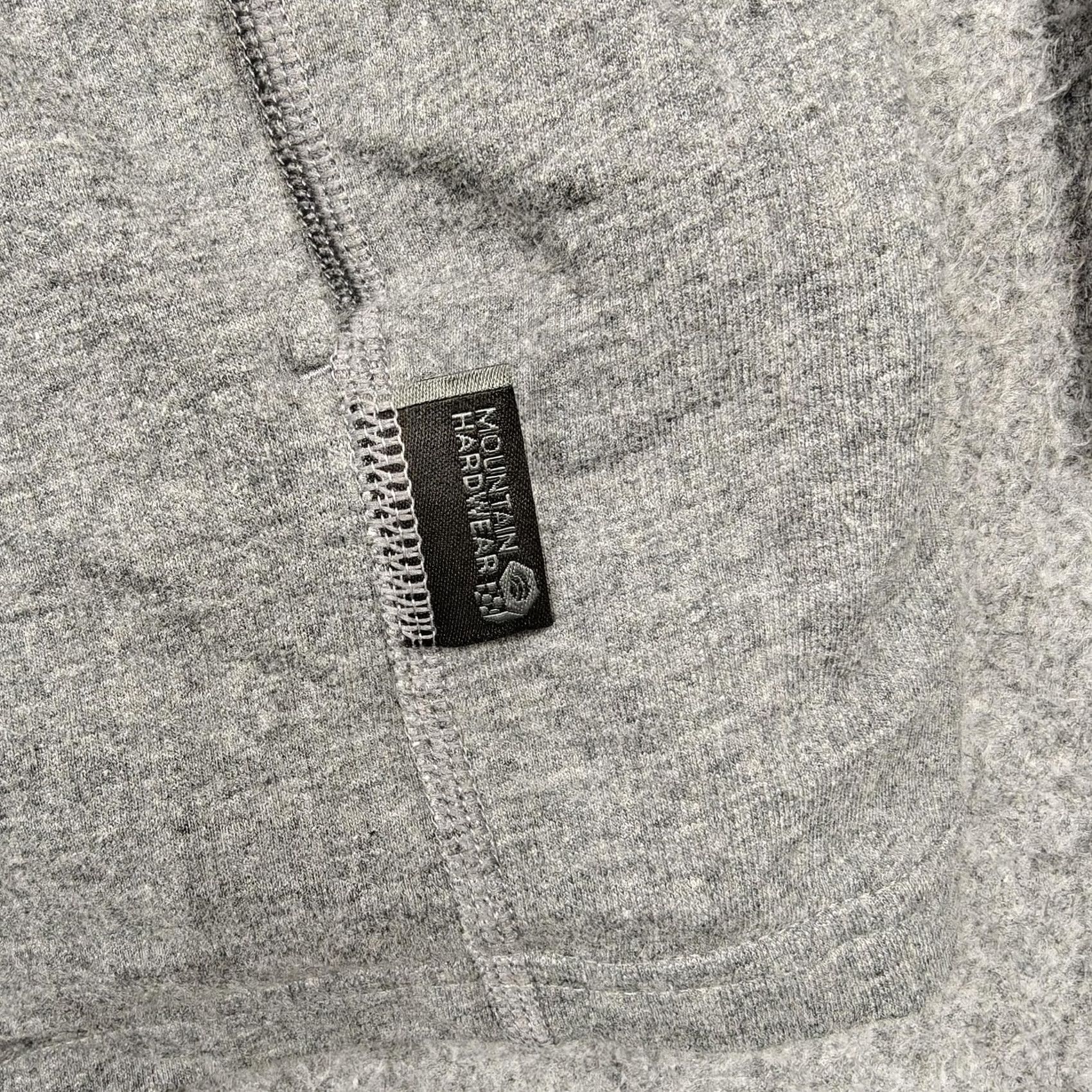 Mountain Hardwear Mountain Hardwear Hoodie Mens 2XL Gray Fleece Pullover 1/2 Zip Chest Pocket Size US XXL / EU 58 / 5 - 4 Thumbnail