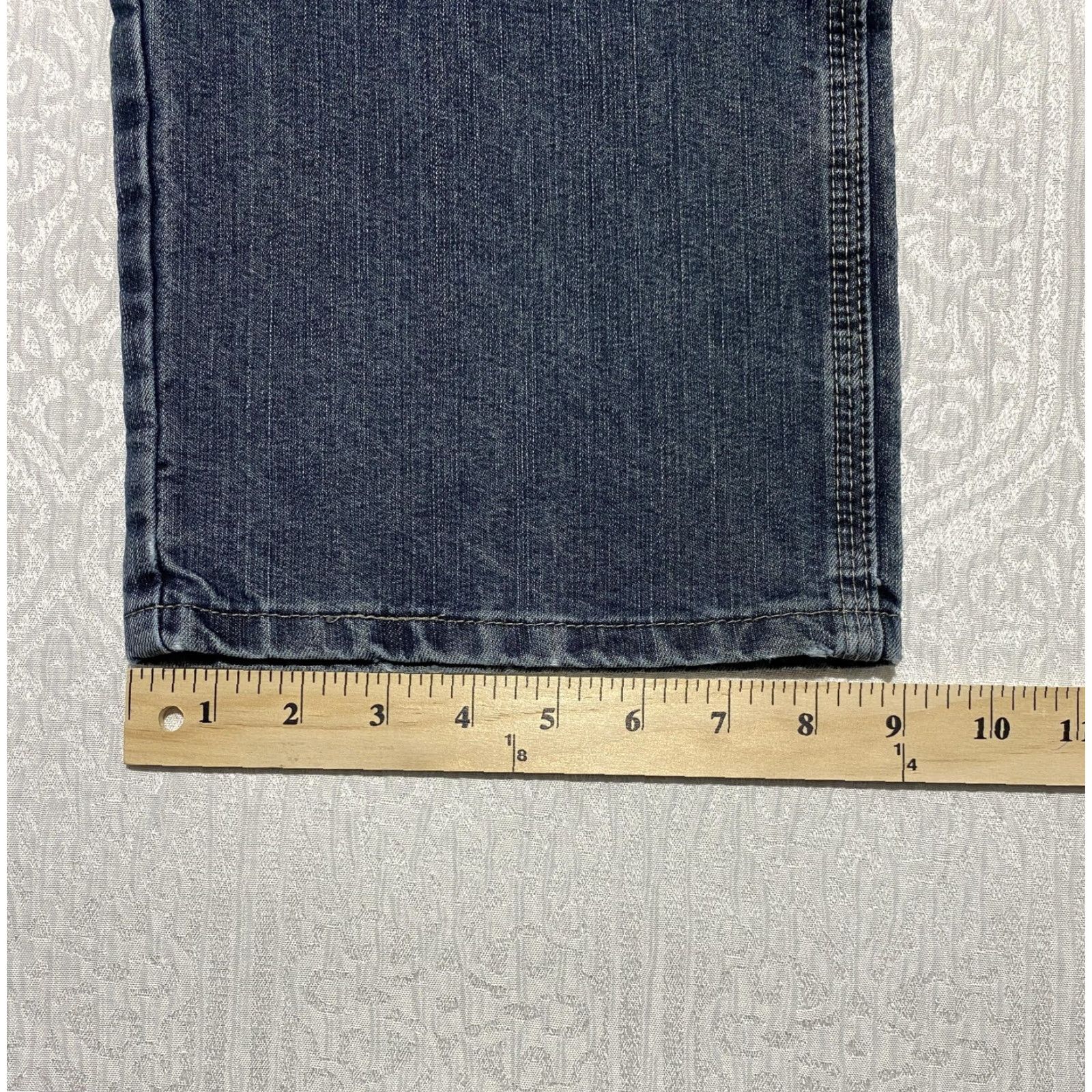 Wrangler Wrangler Authentics Jeans Mens 36x32 Blue Denim Carpenter Workwear Relaxed Fit Jeans Size US 36 / EU 52 - 8 Thumbnail