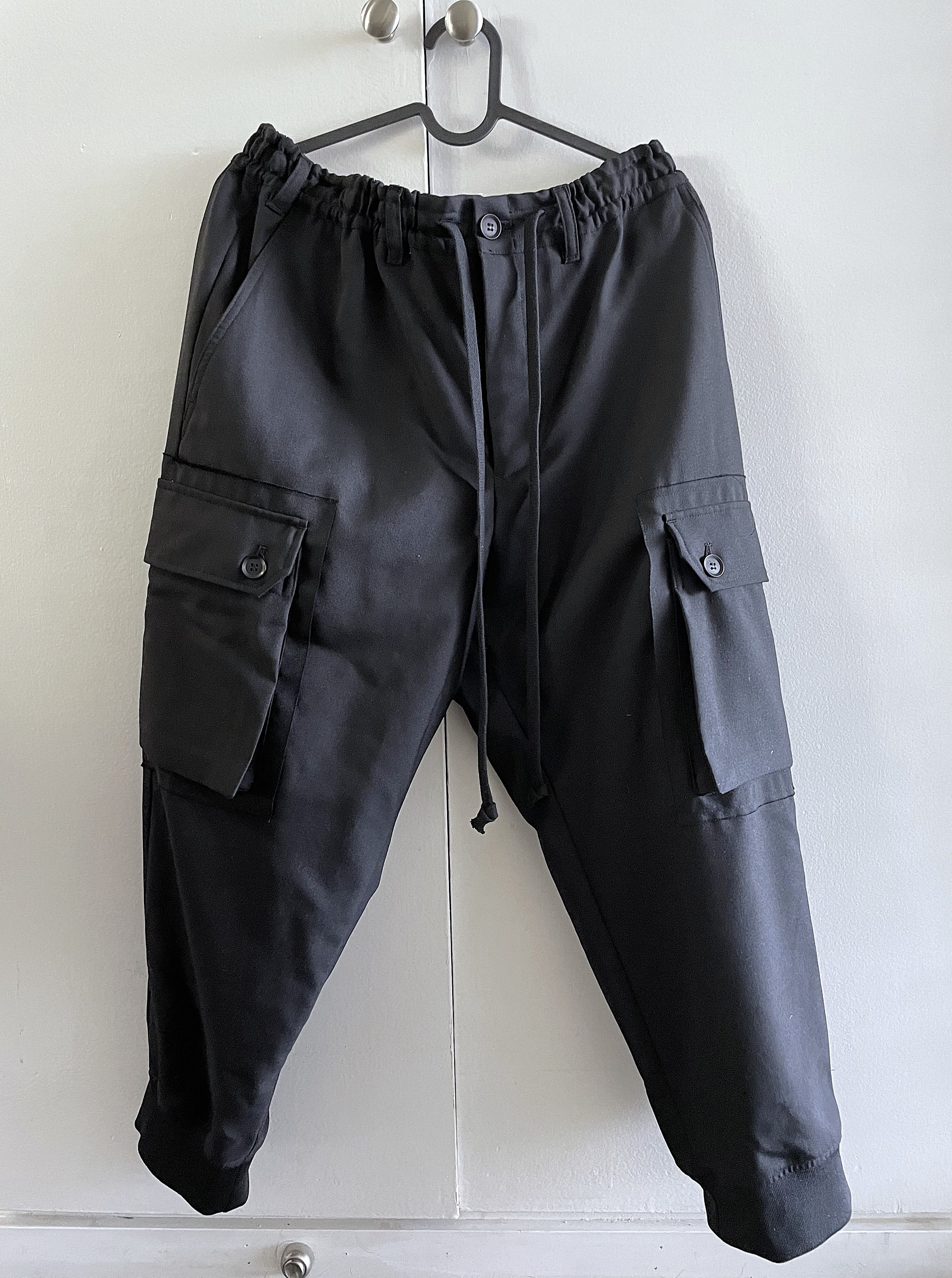 Yohji Yamamoto BRAND NEW Ground Y T/W GABARDINE MILITARY CARGO PANTS 24fw Size US 32 / EU 48 - 1 Thumbnail