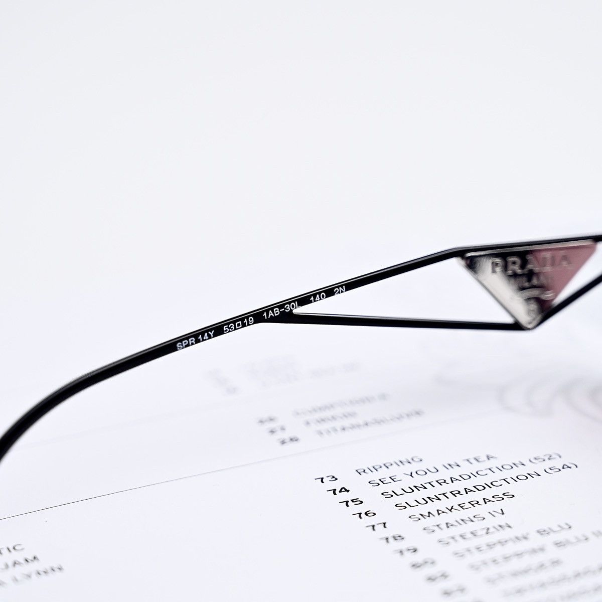 Prada PRADA 0PR 14YS SUNGLASSES Size ONE SIZE - 8 Thumbnail