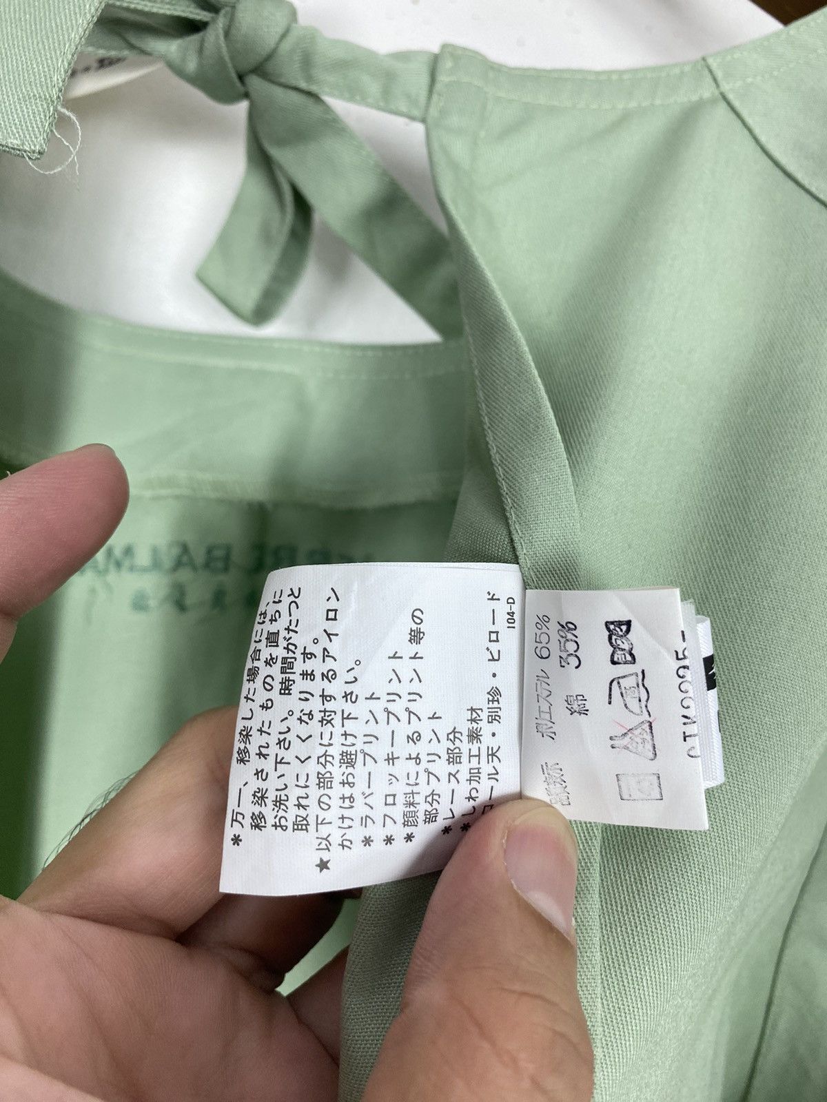 Pierre Balmain Rare‼️ Vintage NBWT Pierre Balmain Apron Dress Made in Japan Size L / US 10 / IT 46 - 7 Thumbnail