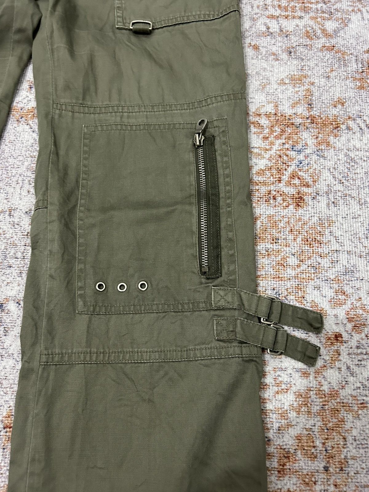 Hysteric Glamour × Japanese Brand × Tete Homme Ugiz Cargo Multipocket Pants Size US 31 - 5 Thumbnail