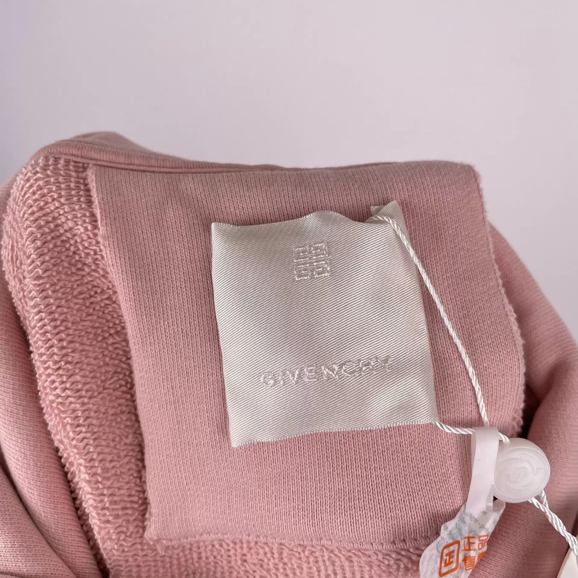 Givenchy Givenchy Pink Big Logo Cotton Mint Sweatshirt Size S / US 4 / IT 40 - 5 Thumbnail