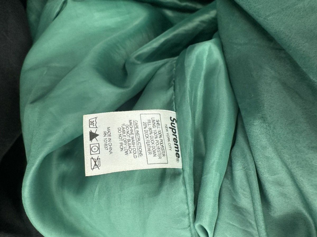 Supreme Supreme Stripe Panel Down Jacket GREEN PURPLE XL Size US XL / EU 56 / 4 - 9 Thumbnail