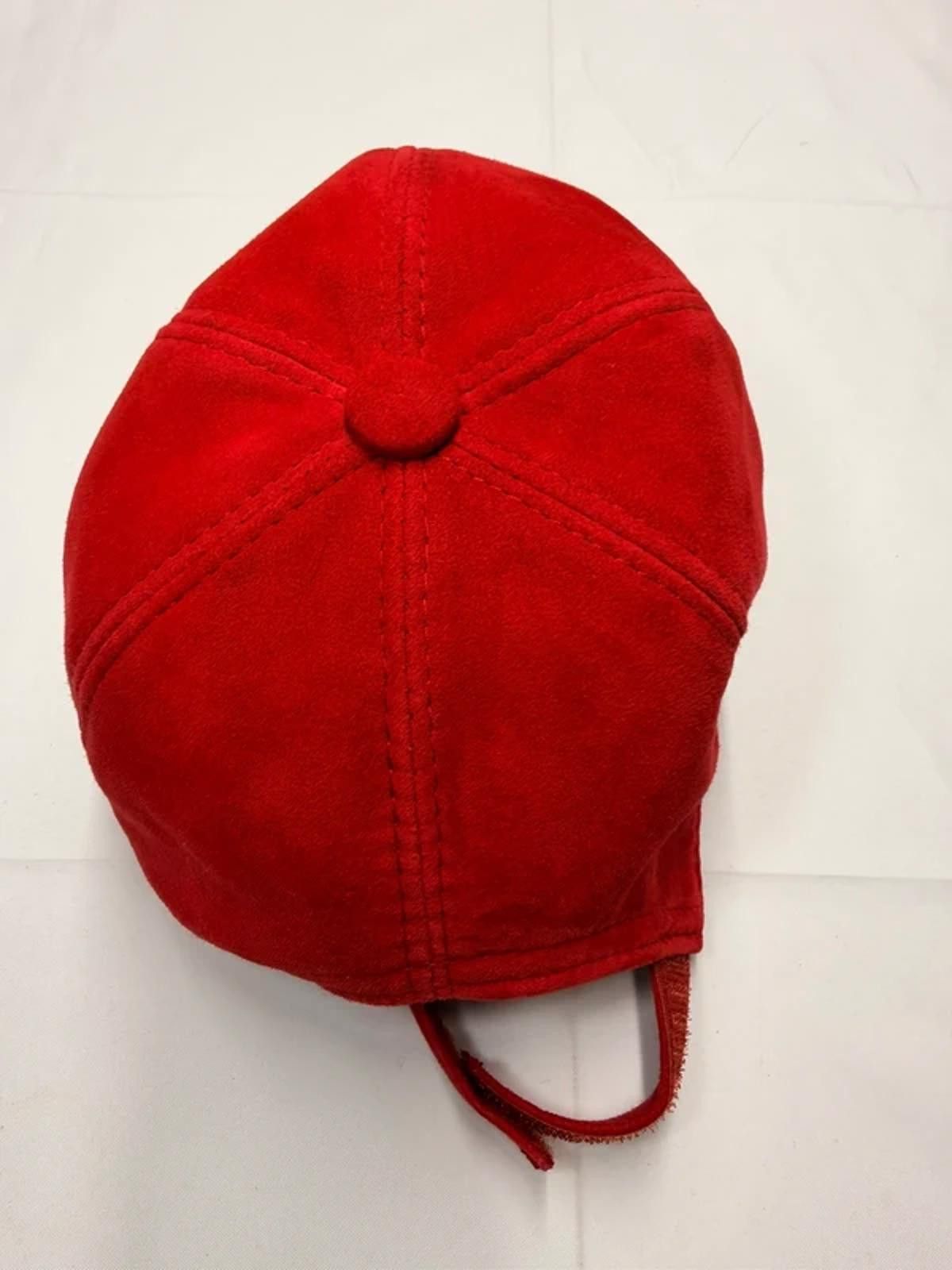 Other NEW Red Suede Baseball Cap - Premium Hat #034 Size ONE SIZE - 4 Thumbnail