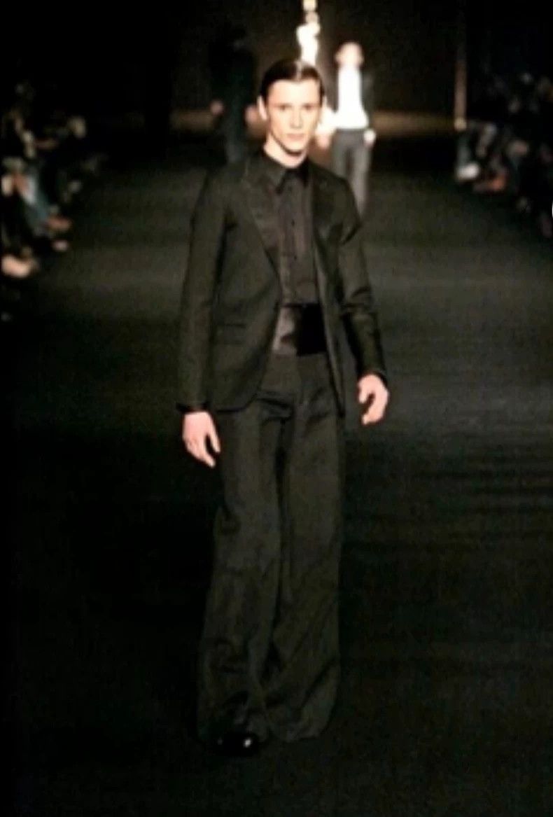 Dior Dior Satin sword collar Daming line silk edge suit suit Size US M / EU 48-50 / 2 - 8 Thumbnail