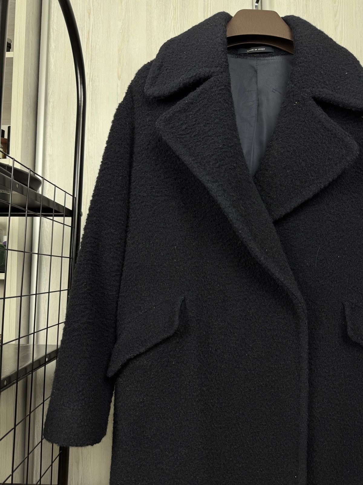 Tagliatore Tagliatore Agatha navy blue wool blend coat Size L / US 10 / IT 46 - 5 Thumbnail