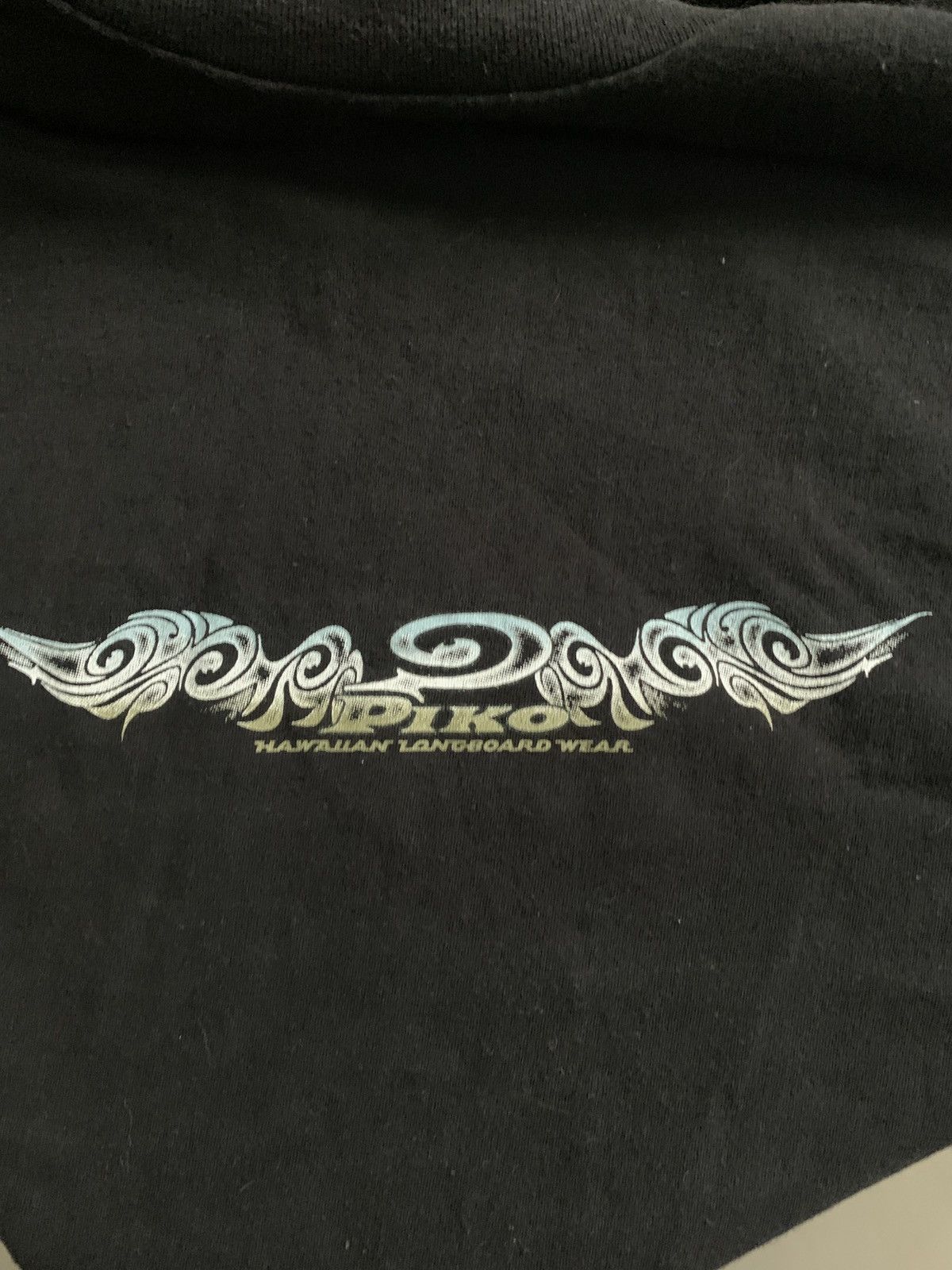 Vintage 90s Piko Hawaii Longboard wear t-shirt Size US XL / EU 56 / 4 - 2 Thumbnail