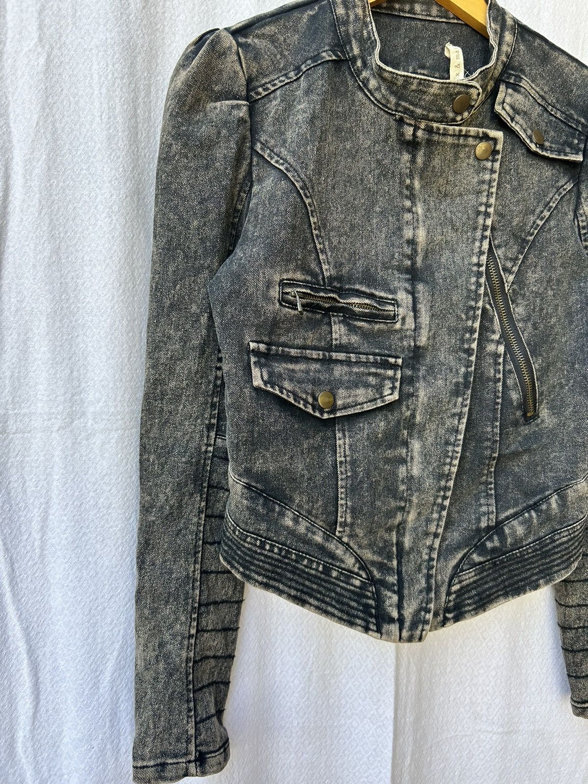 If Six Was Nine × Japanese Brand × Le Grande Bleu (L.G.B.) 💸BINDINGOFFER💸MixMatch black denim multizip style Ifsix lgb Size US S / EU 44-46 / 1 - 2 Thumbnail