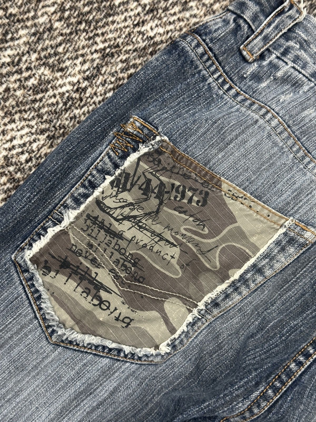 Billabong × Vintage 90s Billabong Skate Jeans Size US 31 - 12 Thumbnail
