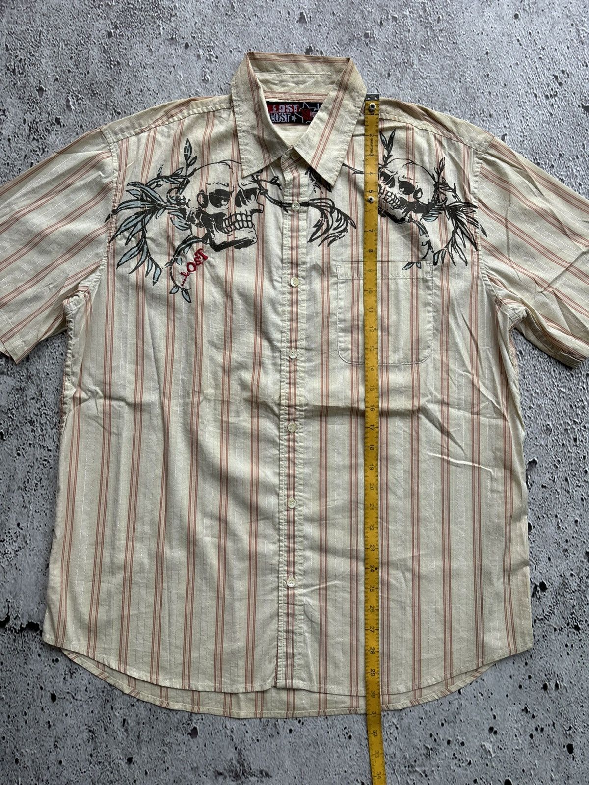 Hysteric Glamour Y2k Lost Enterprises Skull Punk style Shirt Size US XL / EU 56 / 4 - 11 Thumbnail