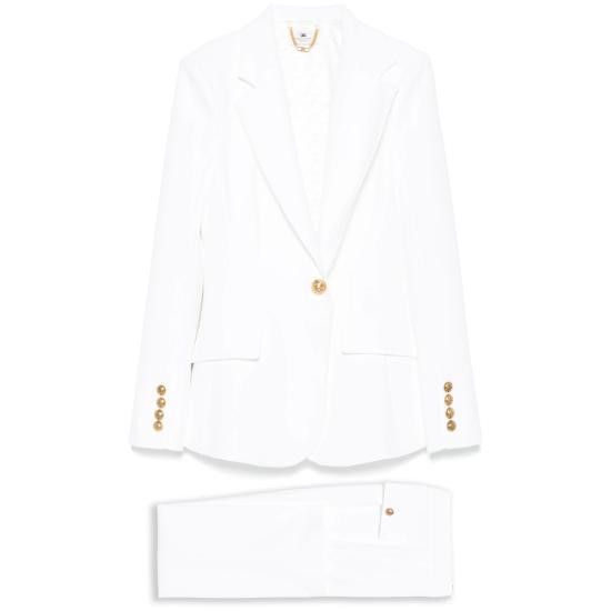 Elisabetta Franchi ELISABETTA FRANCHI Women Suit Set TP00151E2 360 WHITE Size L / US 10 / IT 46 - 1 Thumbnail
