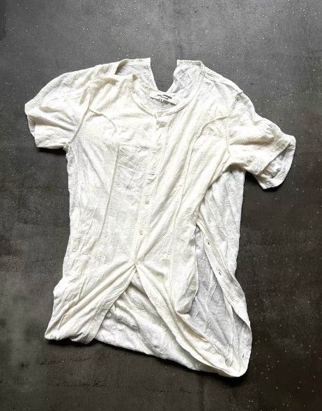 Junya Watanabe AD2007 Nested Deconstructed Double-Layer Pleated Top Size L / US 10 / IT 46 - 7 Thumbnail