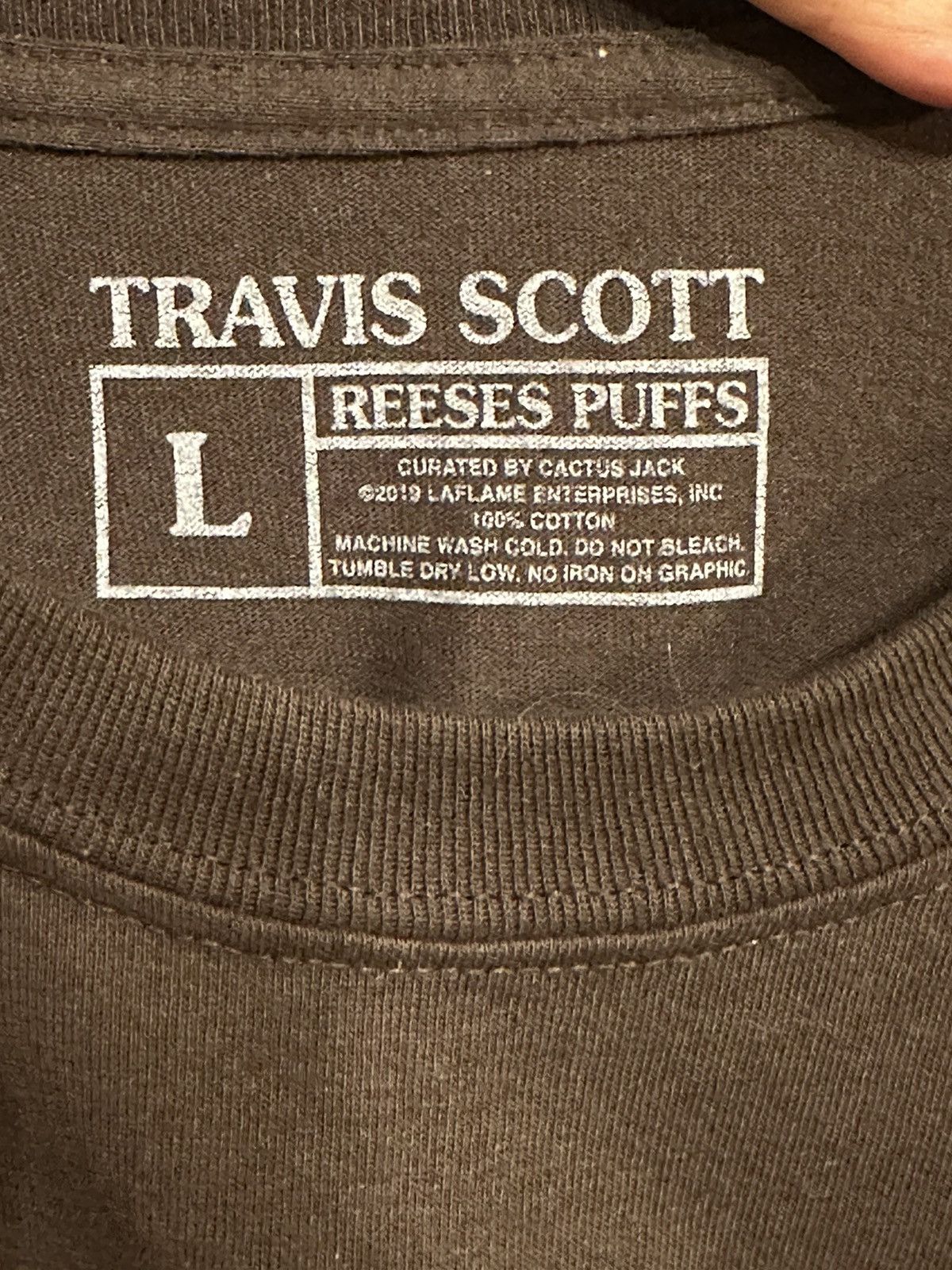 Travis Scott *RARE* Travis Scott Cactus Jack Reeses Puff Brown Tee Size US L / EU 52-54 / 3 - 5 Thumbnail