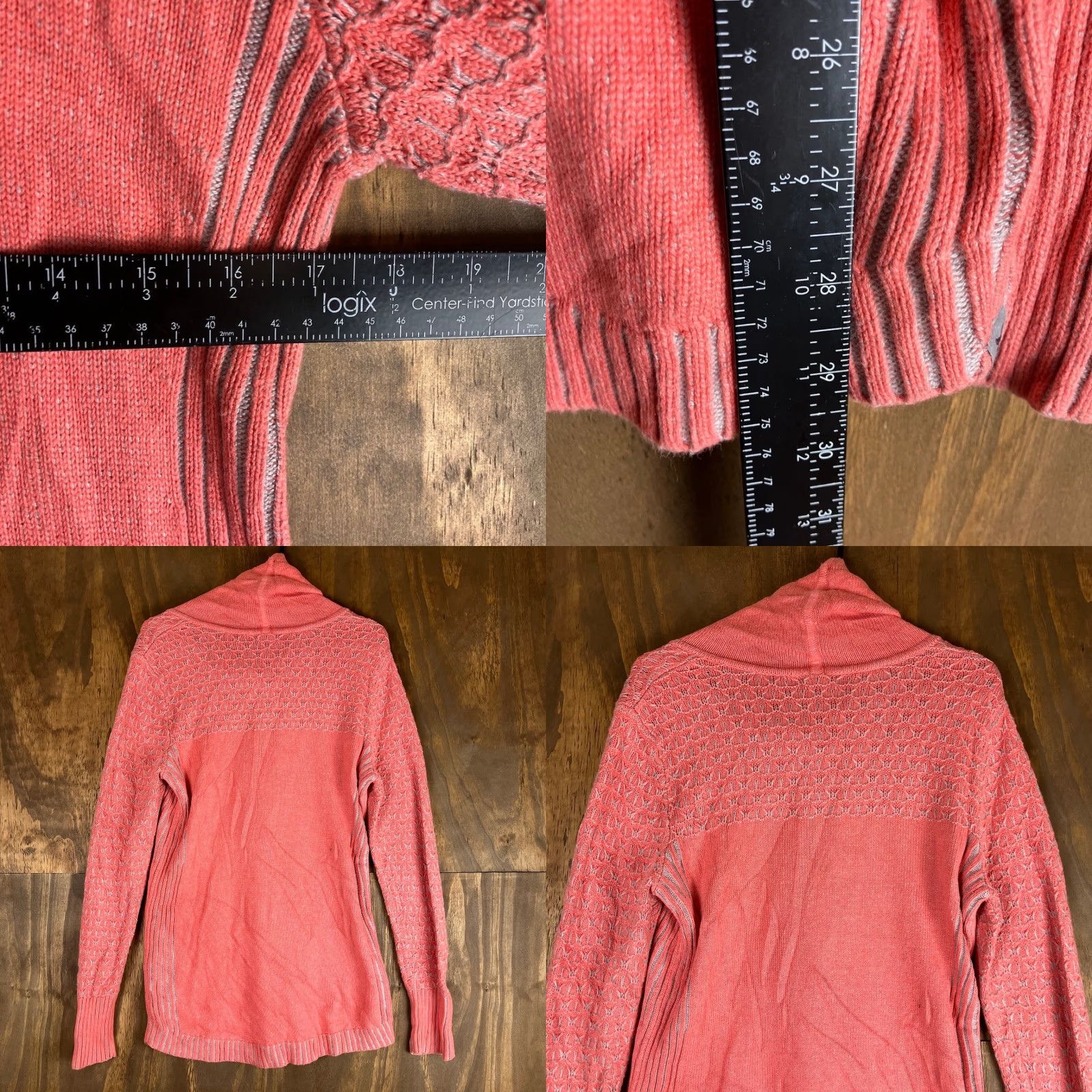 Eddie Bauer Eddie Bauer Womens Sweatshirt Pink Long Sleeve Cowl Neck Thermal Stretch M Sweatshirt Size M / US 6-8 / IT 42-44 - 8 Thumbnail