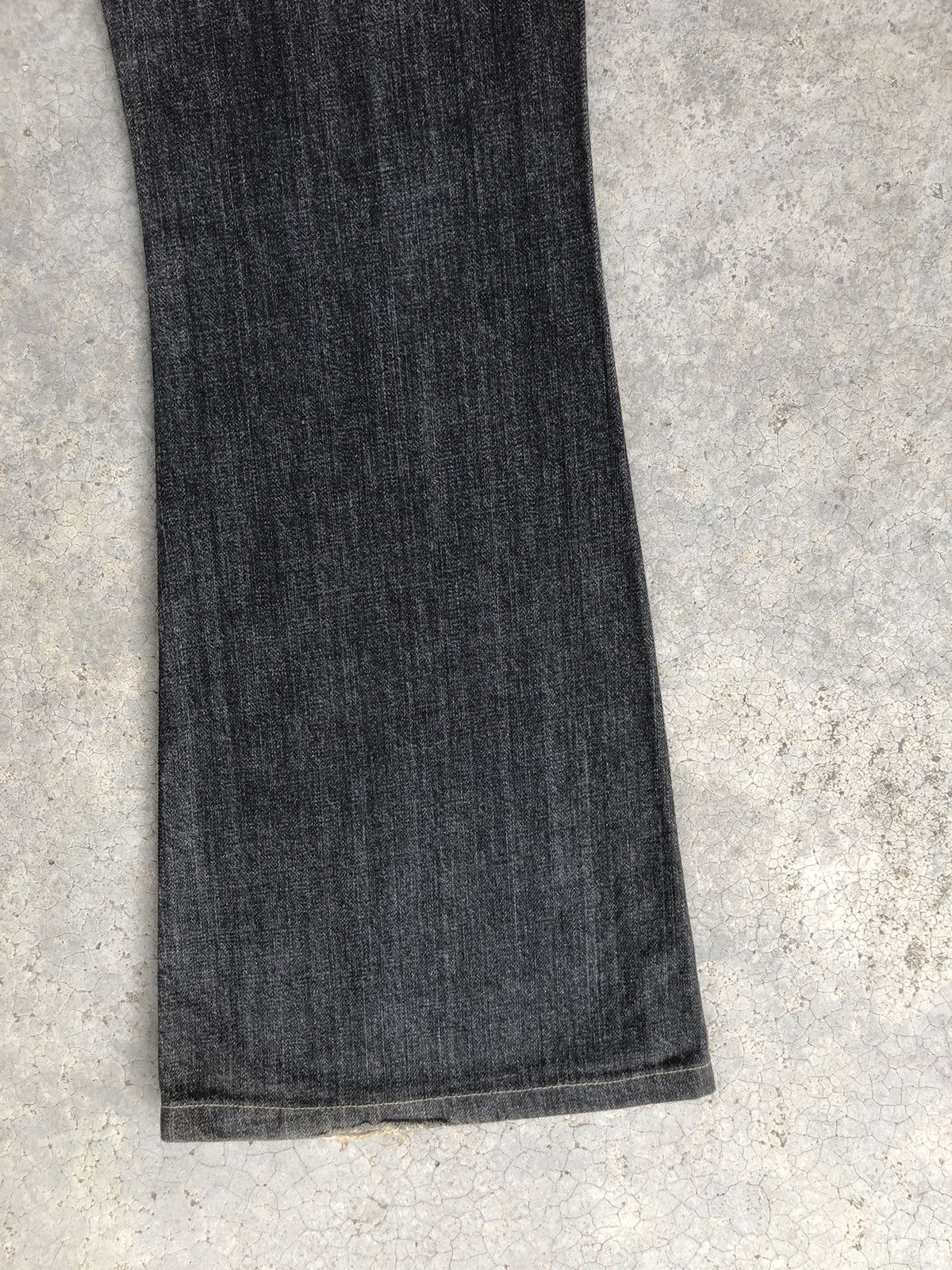 If Six Was Nine Japanese Edwin 800sx Flared Jeans Distressed Jeans Size US 31 - 12 Thumbnail