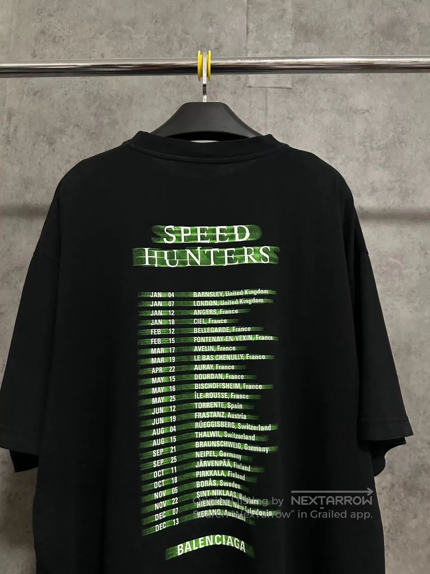 Balenciaga balenciaga speed hunters graphic black t-shirt. Size US M / EU 48-50 / 2 - 5 Thumbnail