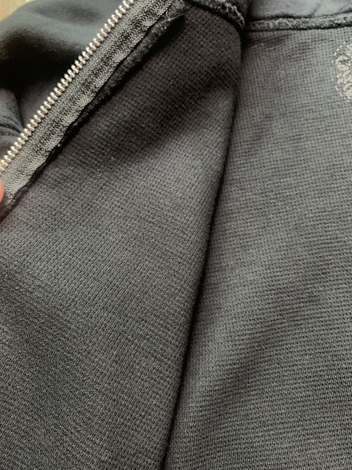 Chrome Hearts Chrome Hearts Horseshoe Logo Thermal Zip Hoodie Size US M / EU 48-50 / 2 - 7 Thumbnail