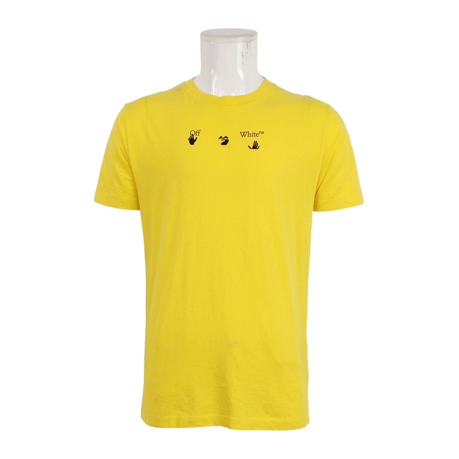 Off-White Off-White Yellow Lightning Arrow T-Shirt US M Size US M / EU 48-50 / 2 - 1 Thumbnail