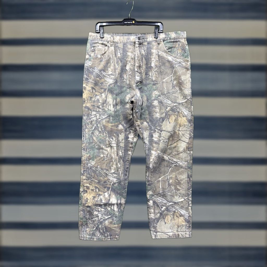Pantalon De Chasse Camouflage Wrangler Pro Gear – Taille 34/32 – Vintage Homme