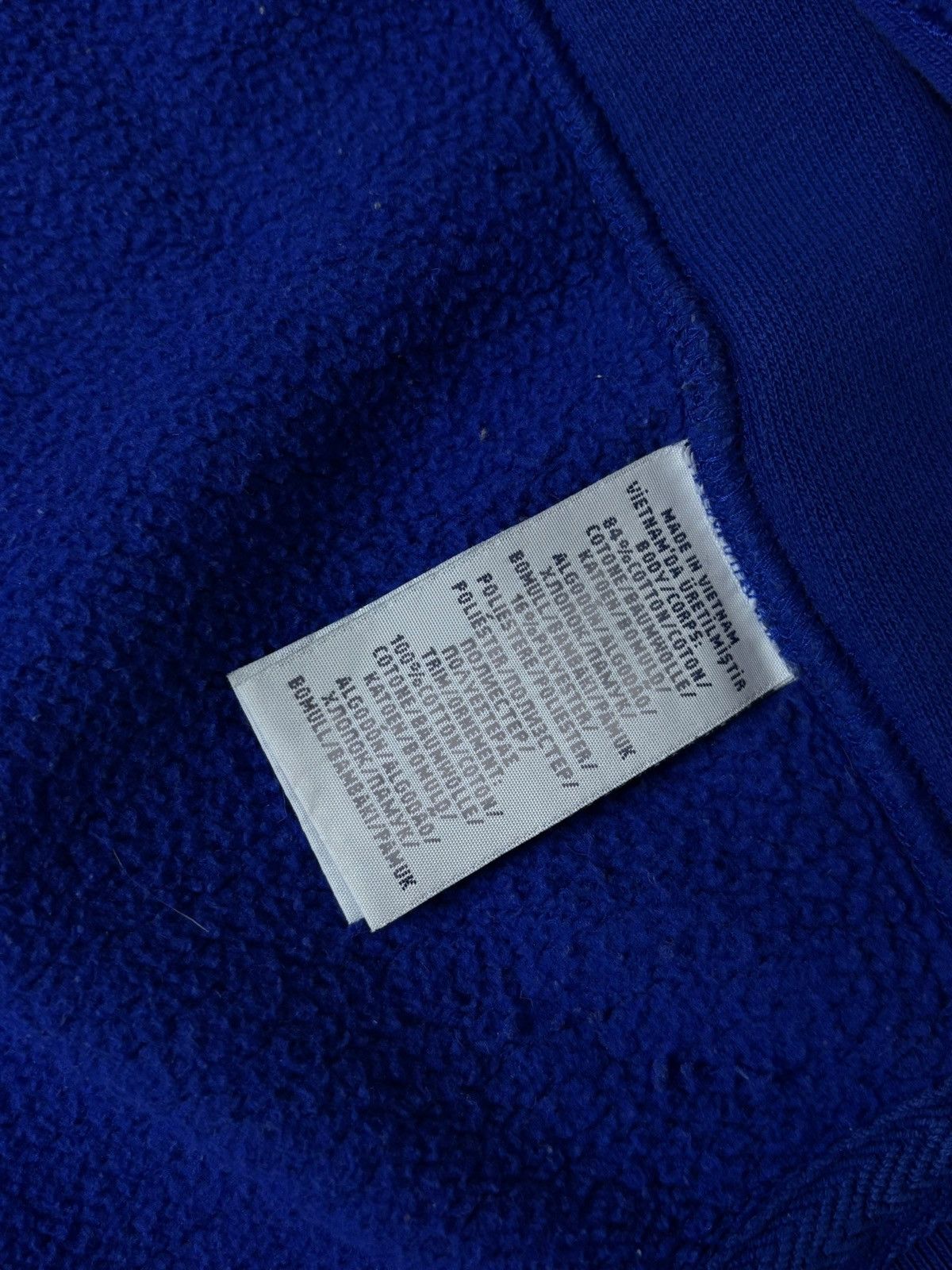 Polo Ralph Lauren Vintage Polo Ralph Lauren Zip Up Hoodie Royal Blue Size US XL / EU 56 / 4 - 12 Thumbnail